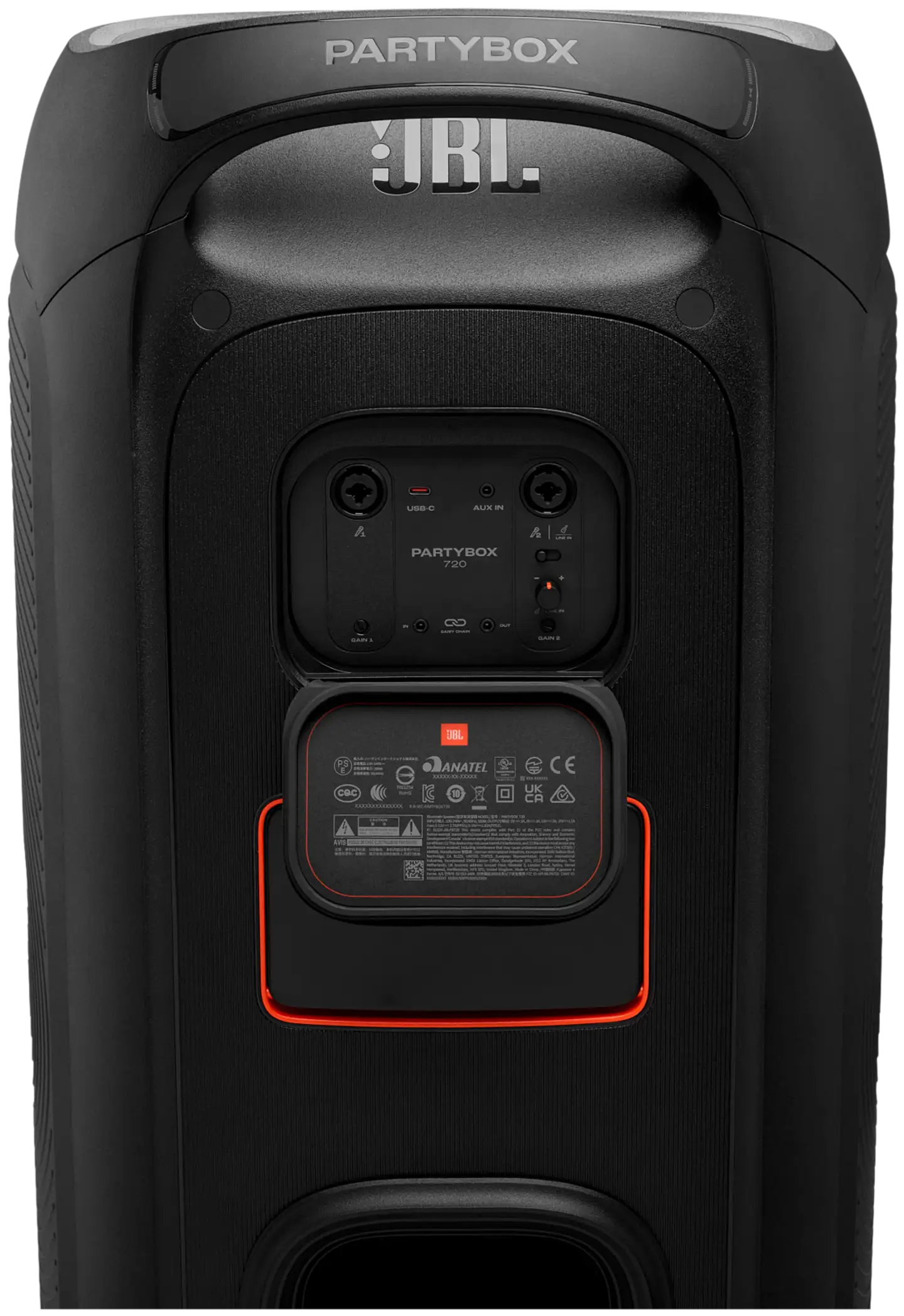 JBL Bluetooth kaiutin PartyBox 720 musta - 9