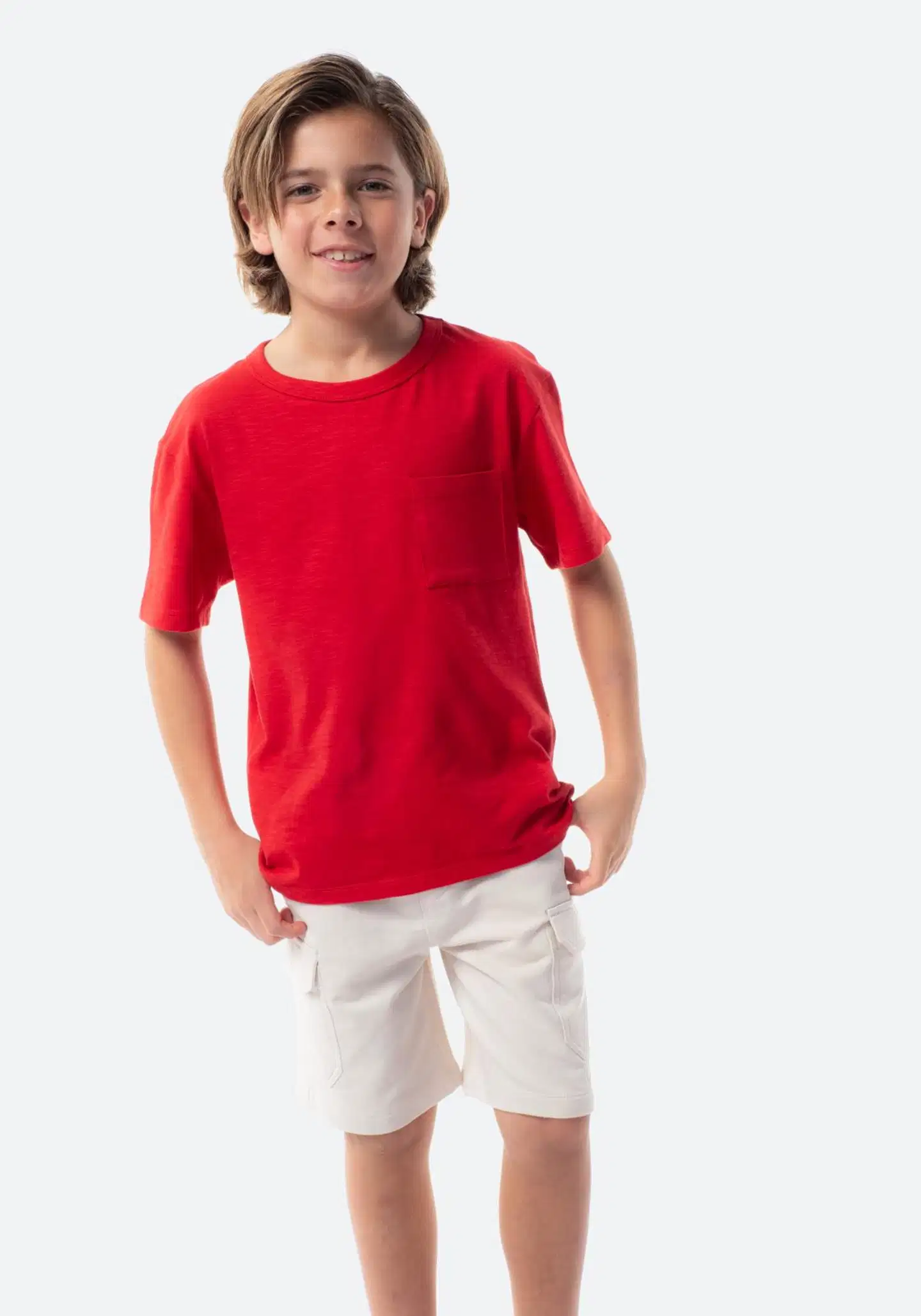 TEX lasten cargoshortsit I276361 - Pearl - 5