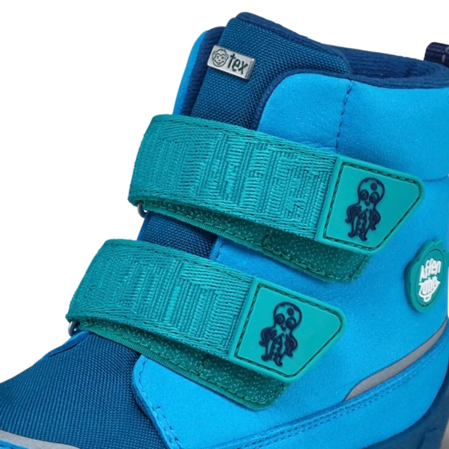 Affenzahn lasten paljasjalkakenkä Mid Boot Vegan Comfy - Octopus - 5