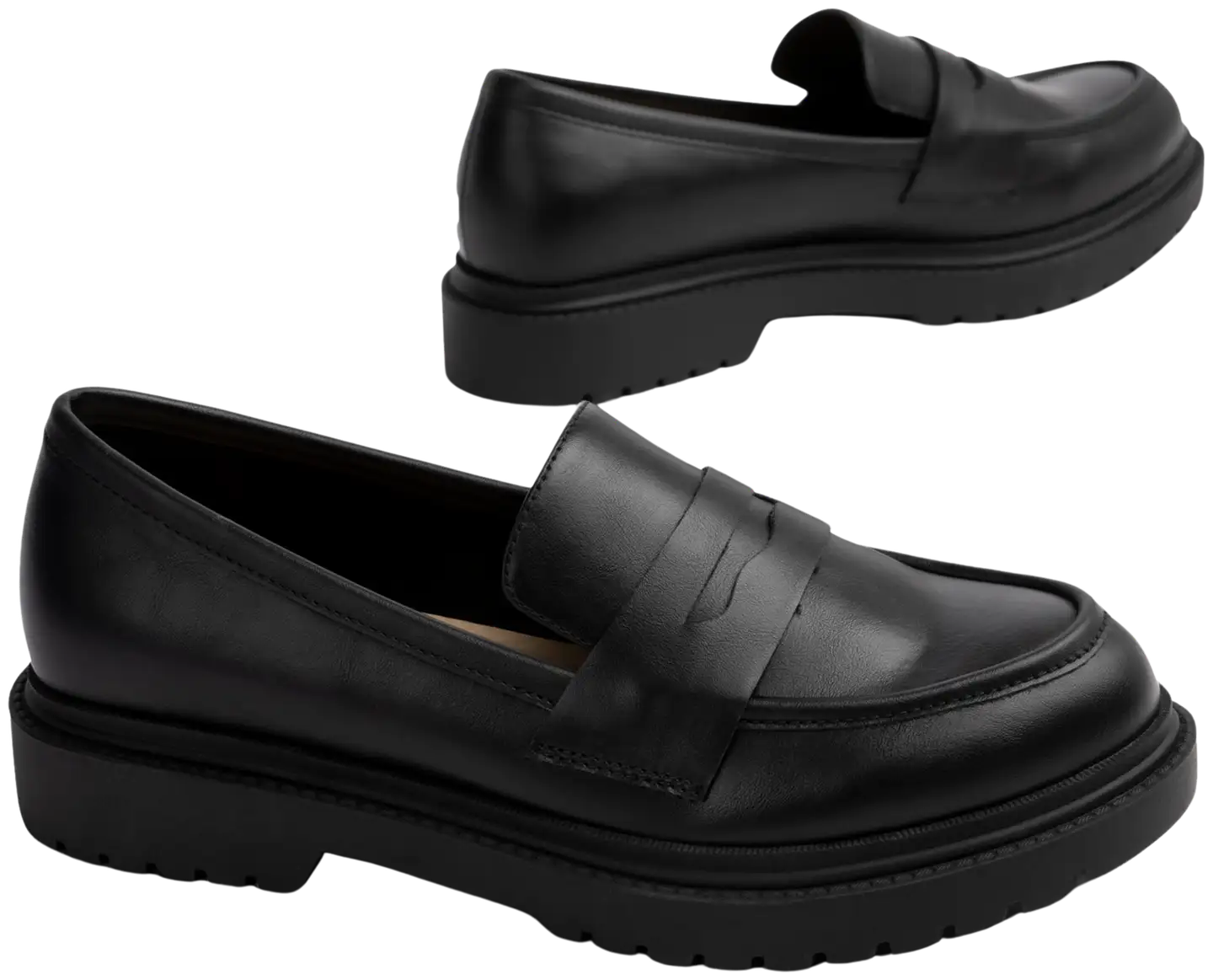 Clou naisten loaferit Livorno - BLACK - 2