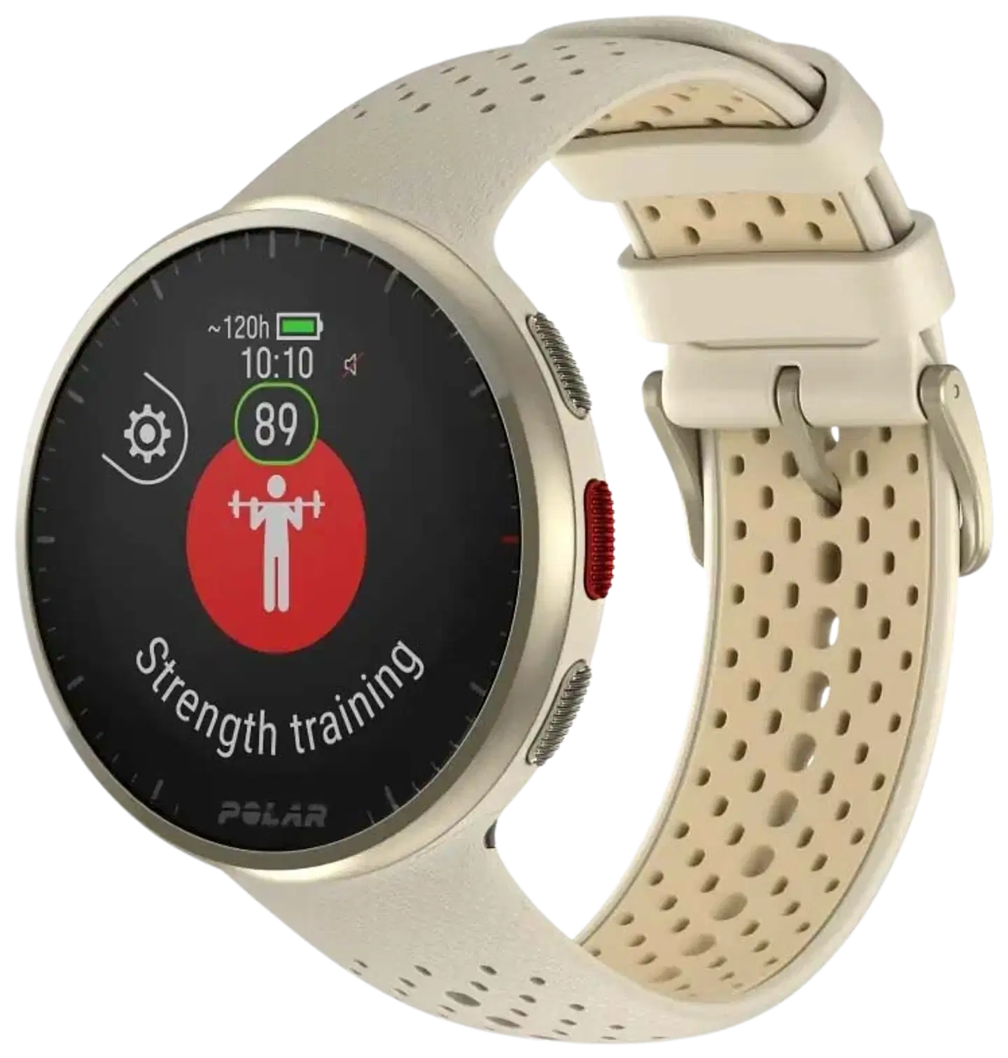 Polar Pacer Pro -GPS-urheilukello, Champangne Gold - 1