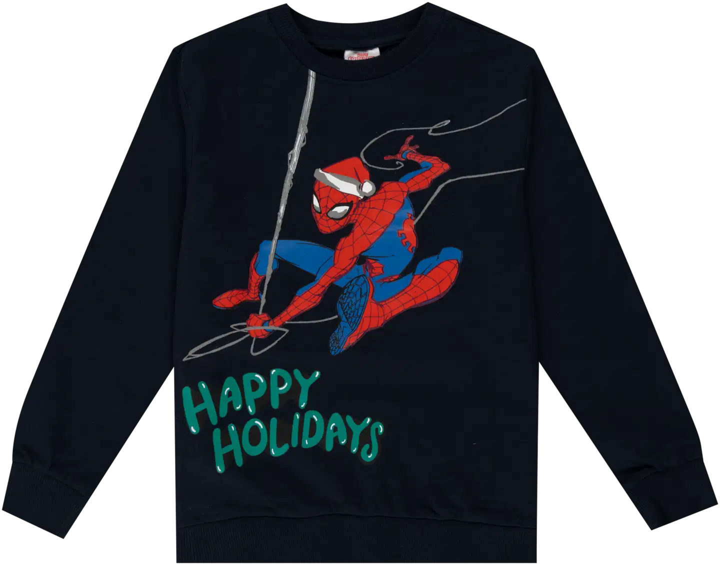 Spiderman lasten collegepaita joulu SP20 - Navy - 1