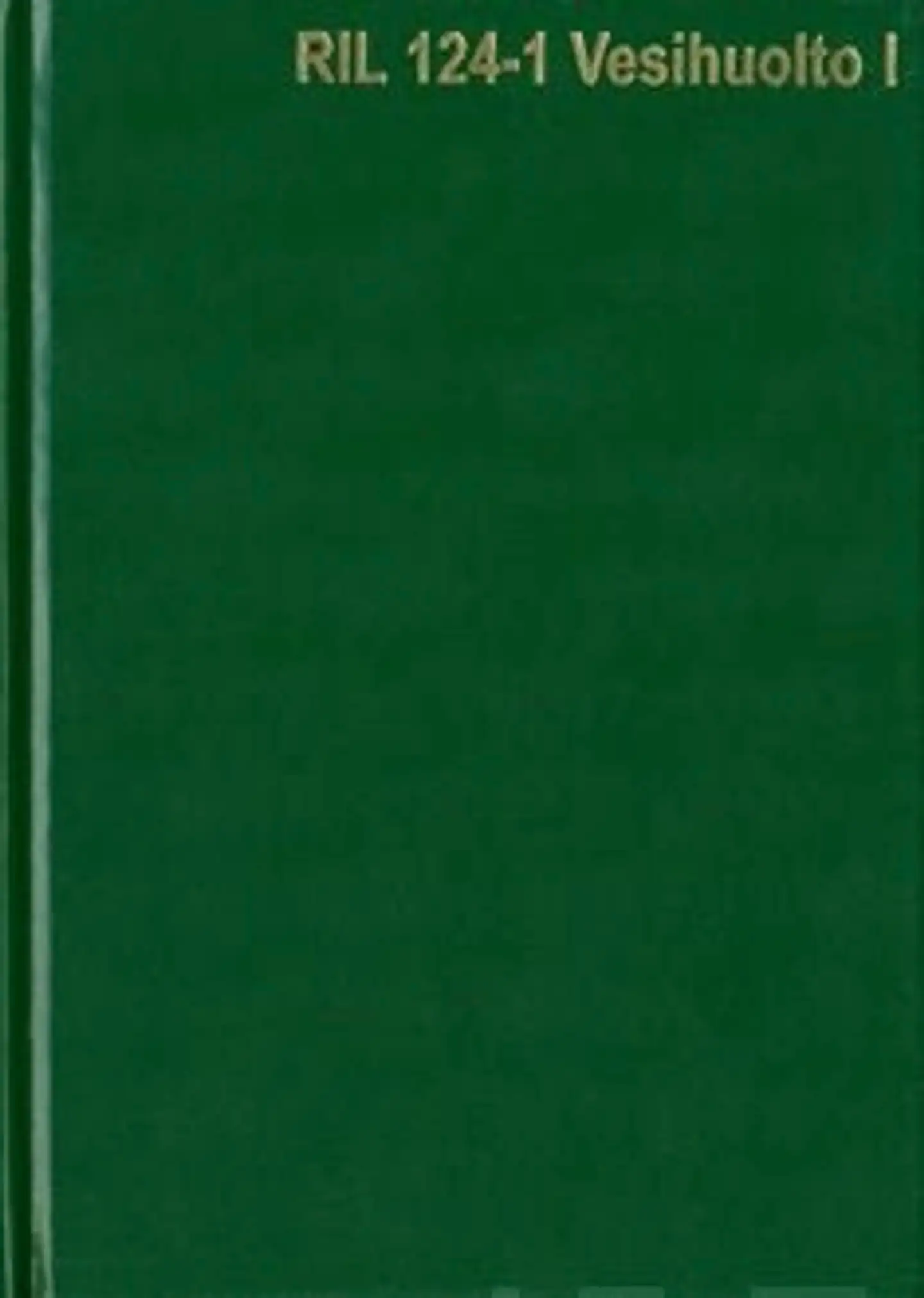 Vesihuolto I (+cd-rom)