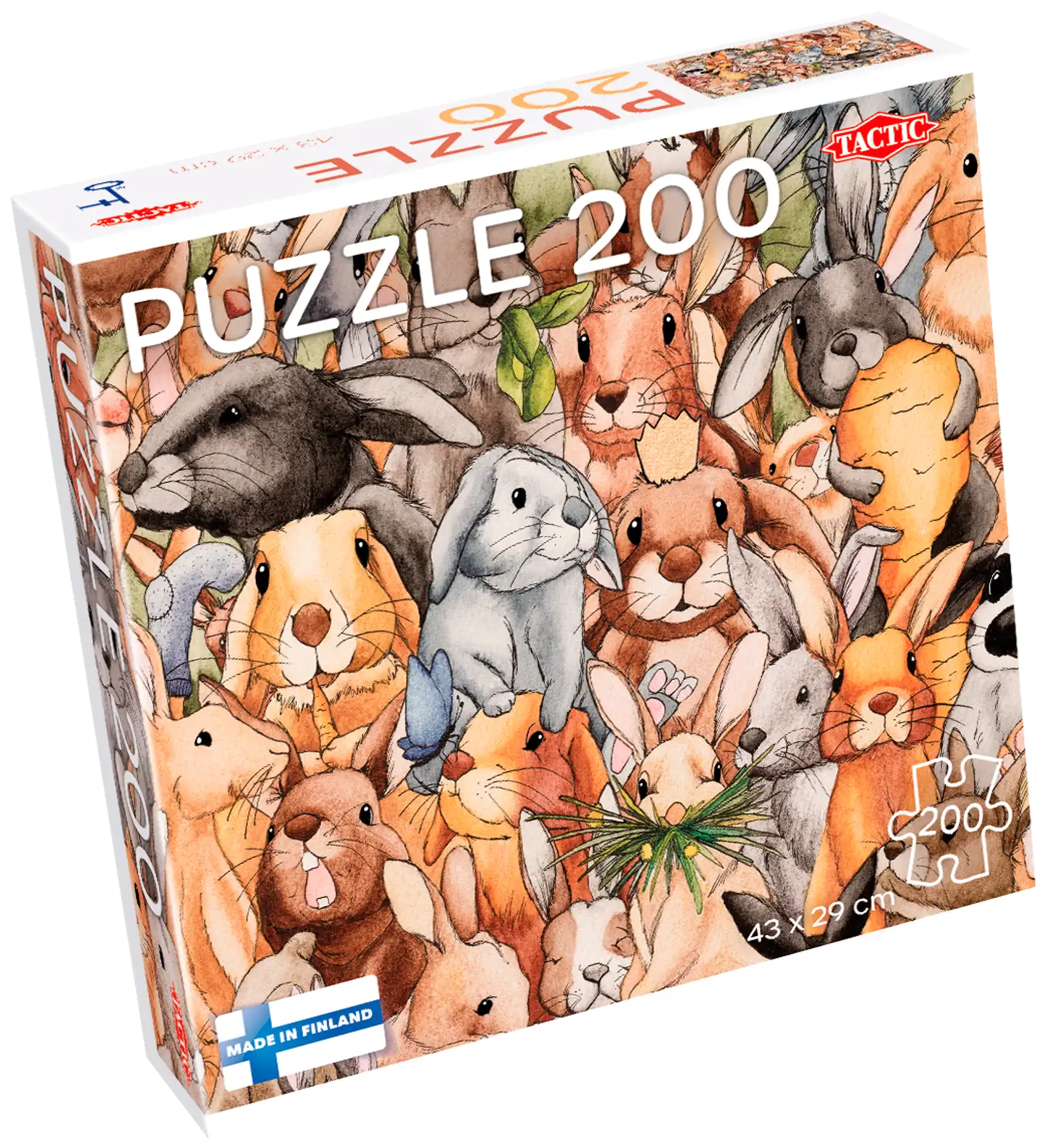 Tactic palapeli Bunnies 200 palaa - 1