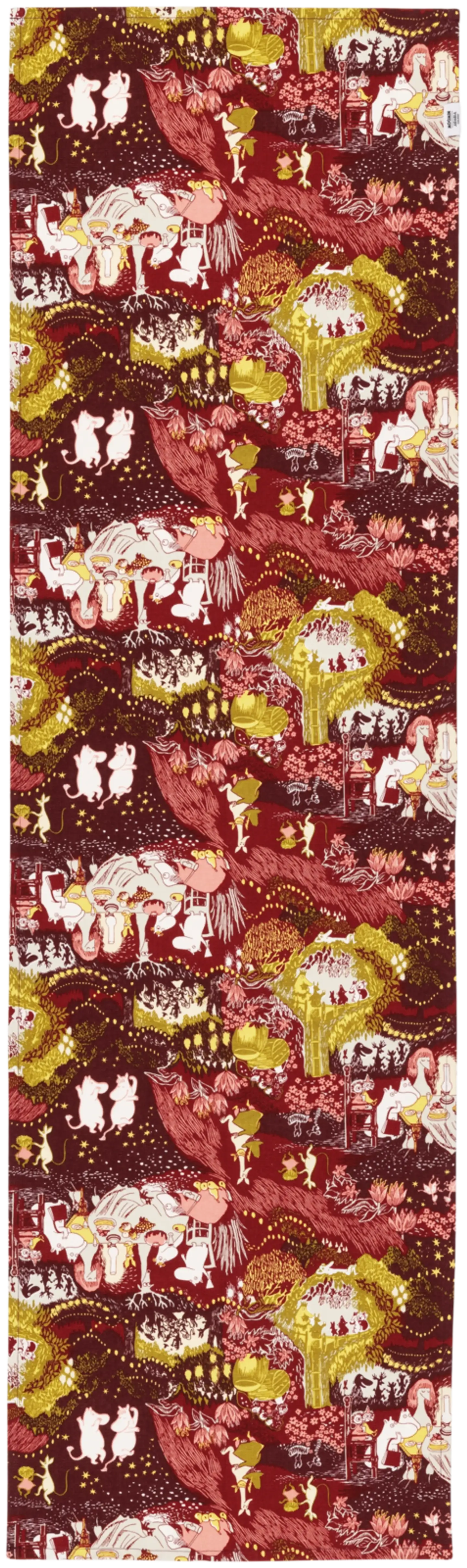 Moomin Arabia Finland kaitaliina 40x140cm Juhlan Aika