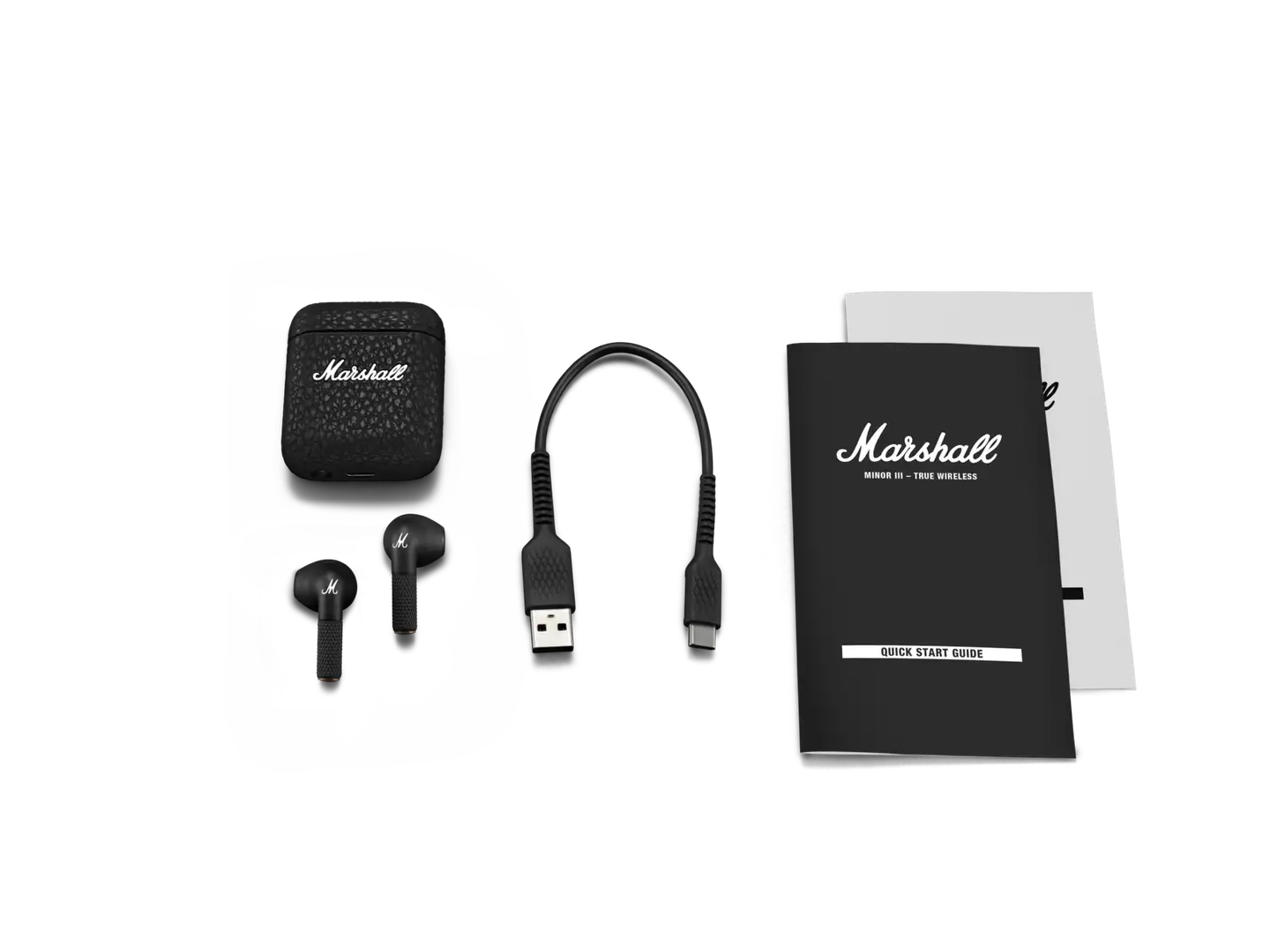 Marshall nappikuulokkeet Minor III musta - 5