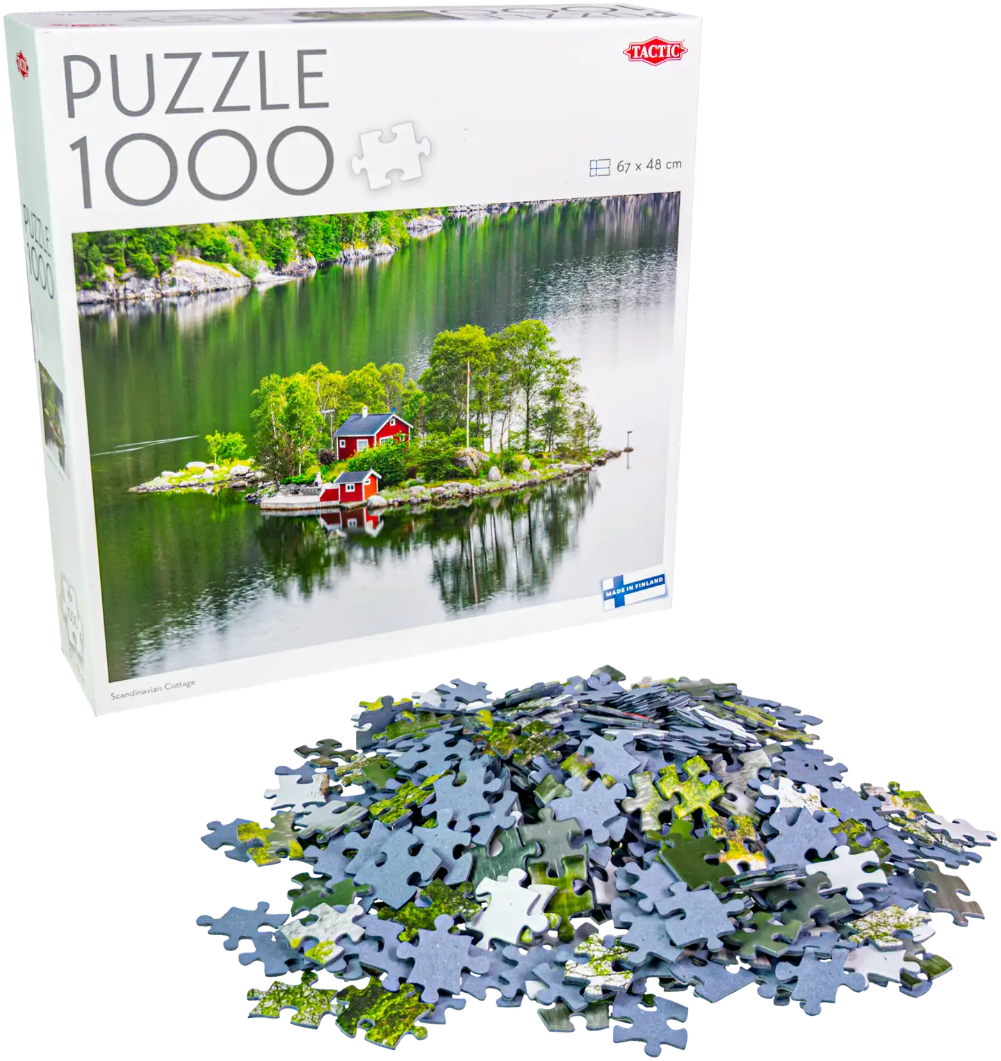 Tactic palapeli Scandinavian cottage 1000 palaa - 2