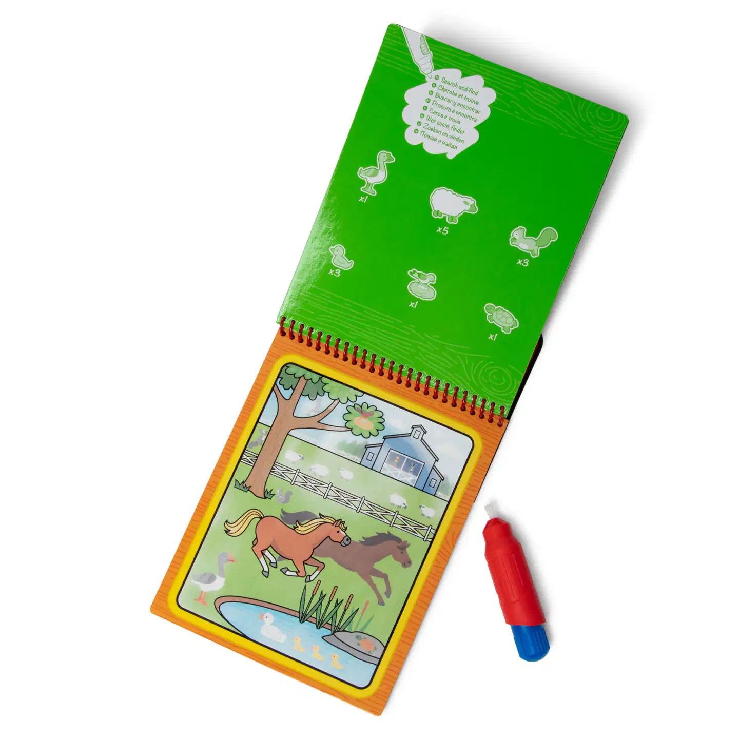Melissa&Doug Water Wow! vesimaalaussetti, erilaisia - 10