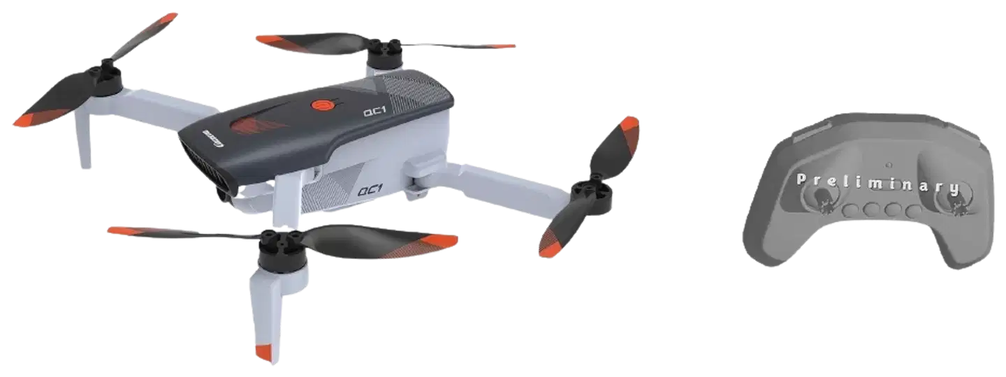 RC quadrokopteri QC1 video