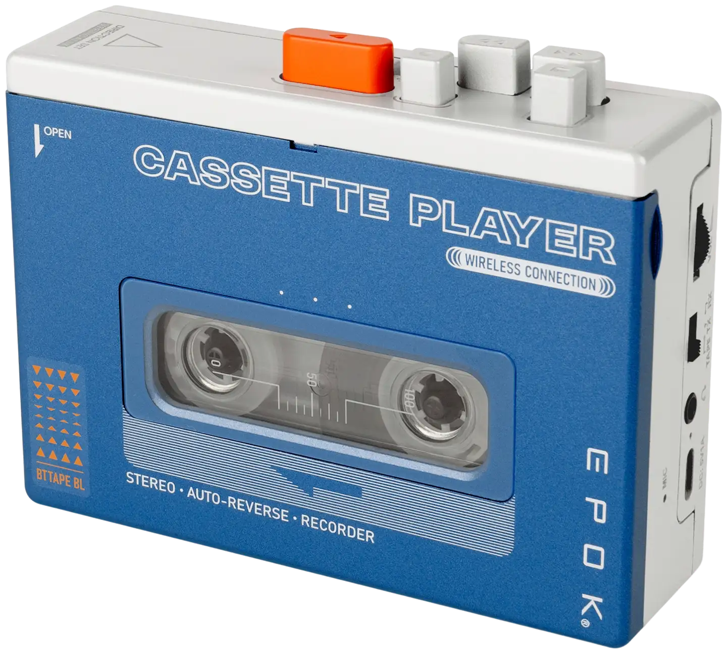 Bigben Epok kannettava kasettisoitin Bluetooth yhteydellä Retro - 3