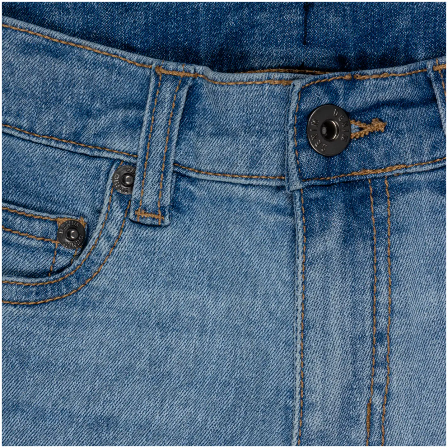 House lasten farkkushortsit 23TH172625 - Blue denim - 3