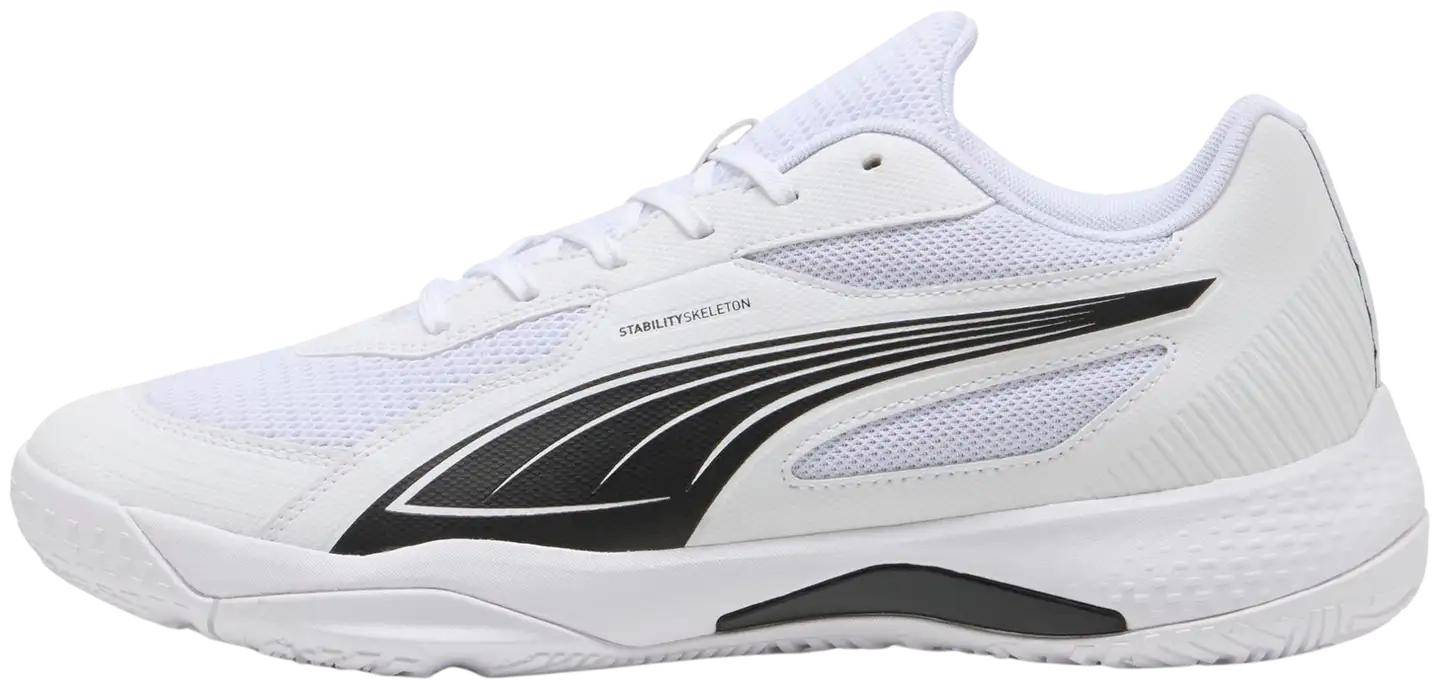 Puma miesten sisäpelikengät Solarflash - Puma White-Puma Black