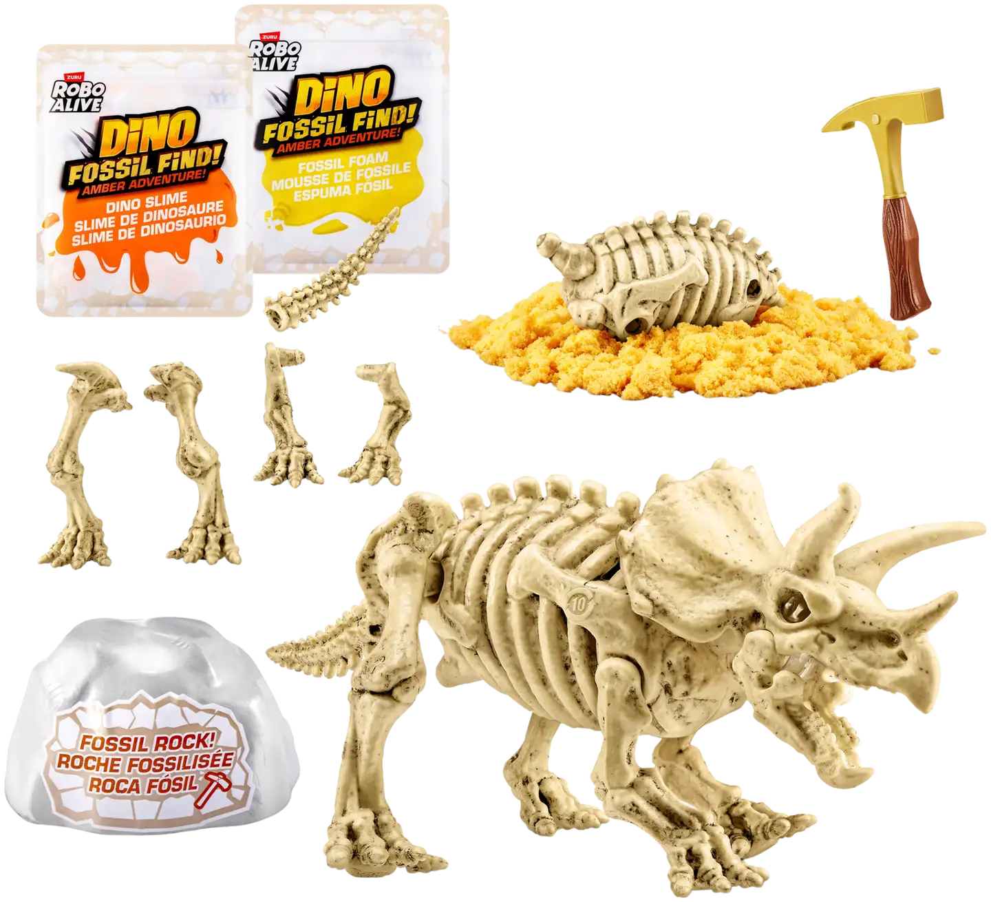 Robo Alive Fossil Find Amber Adventure - 5