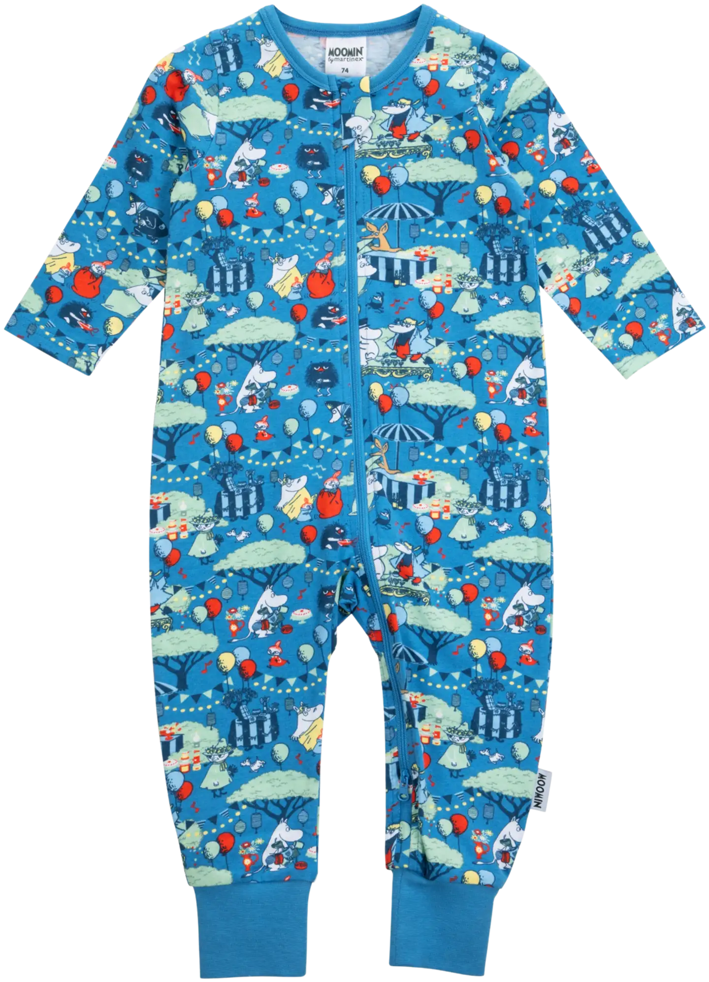 Moomin by Martinex vauvojen pyjama Juhlia 586907 - SININEN