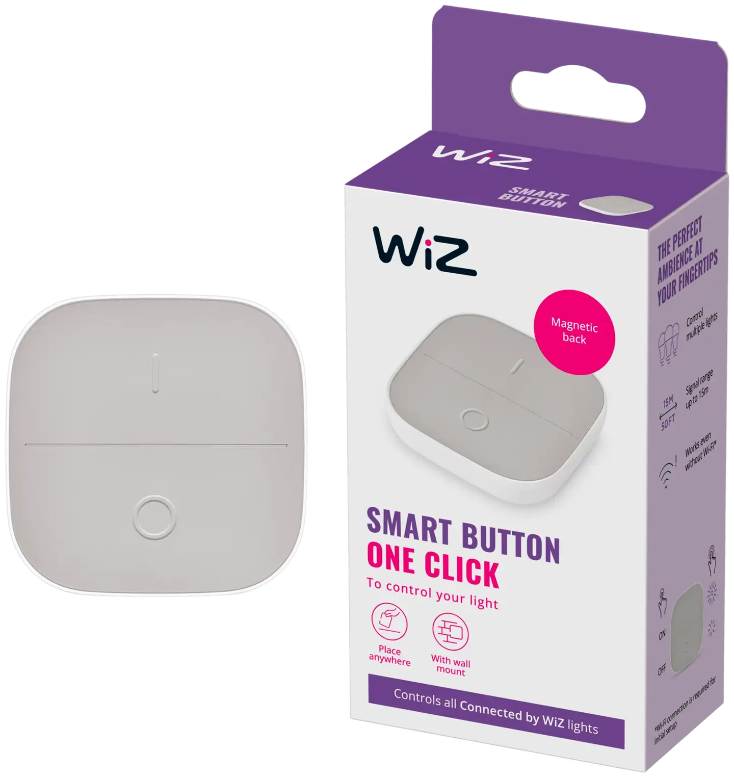 WiZ ohjauspainike Smart button - 1