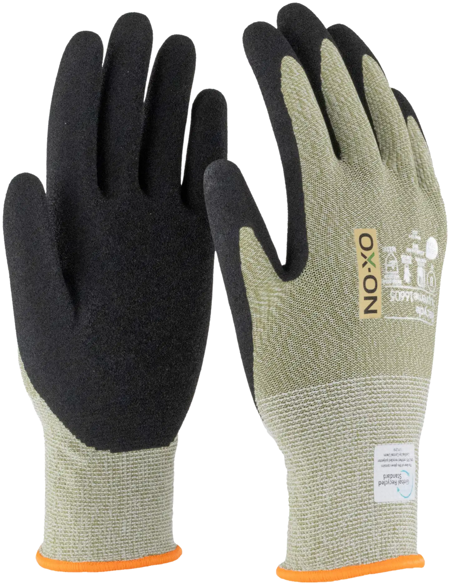 OX-ON Työkäsine Recycle Supreme 16605 - beige