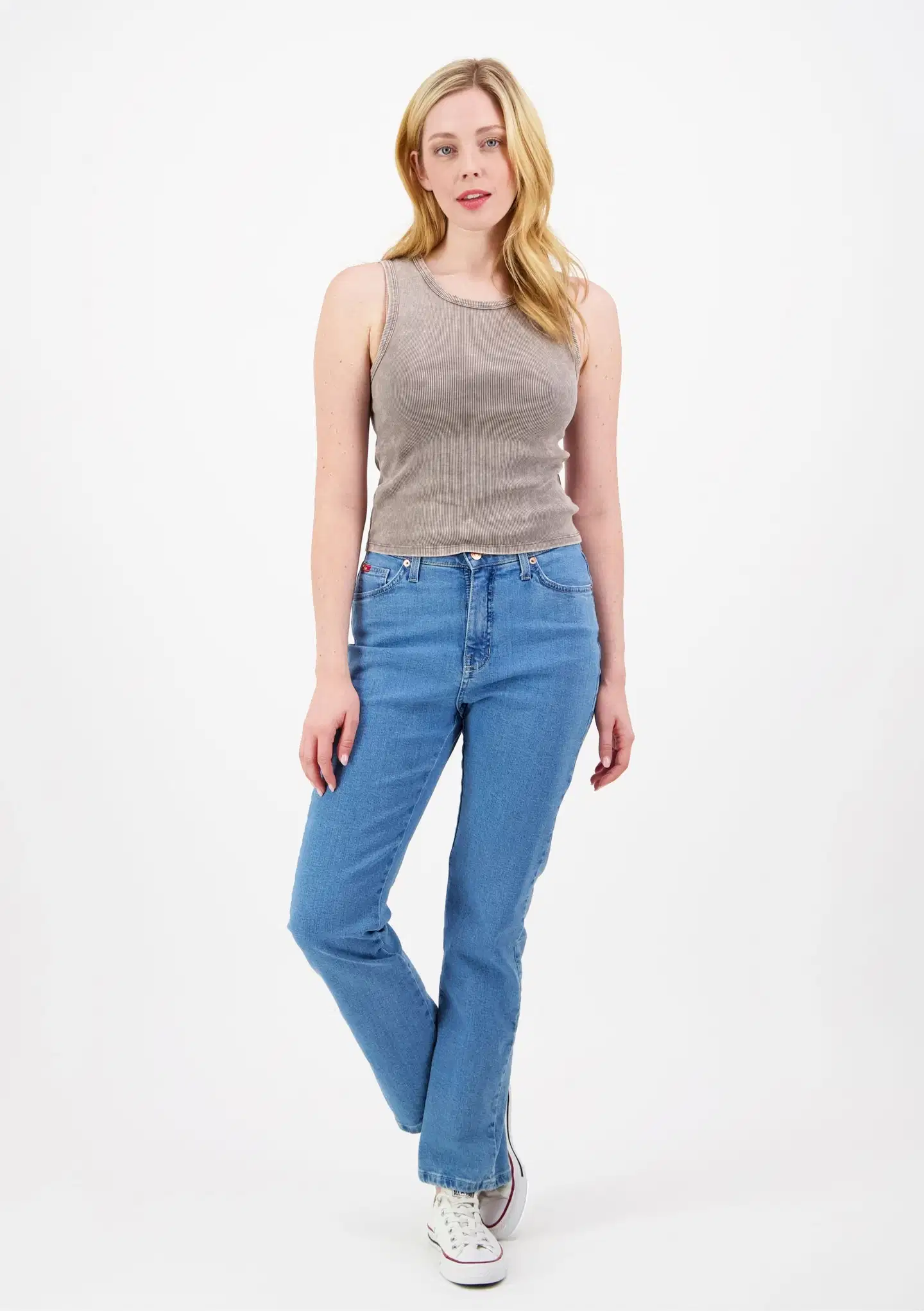 Lee Cooper LC 01 2284 vaaleansiniset Curvy fit -farkut - Vaaleansininen - 2