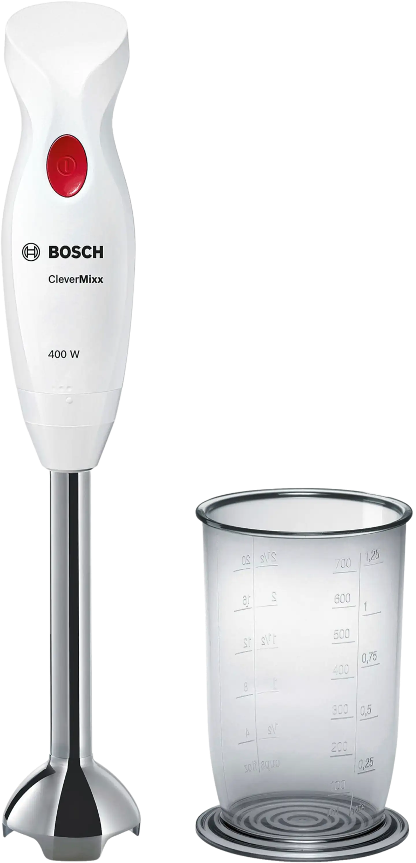 Bosch sauvasekoitin CleverMixx 400 W valkoinen - 1