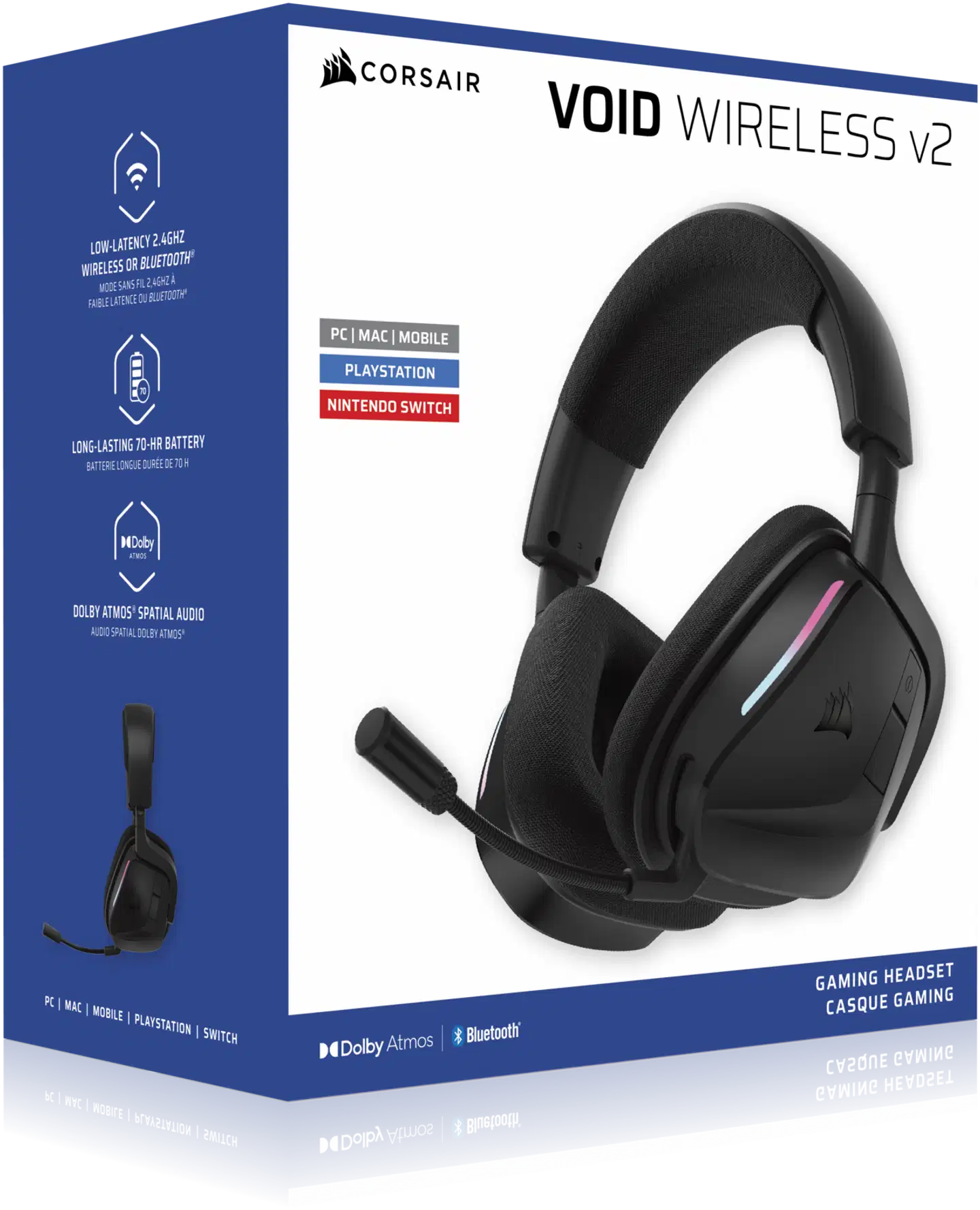 Corsair VOID LANGATON v2 PS5 Carbon - 2