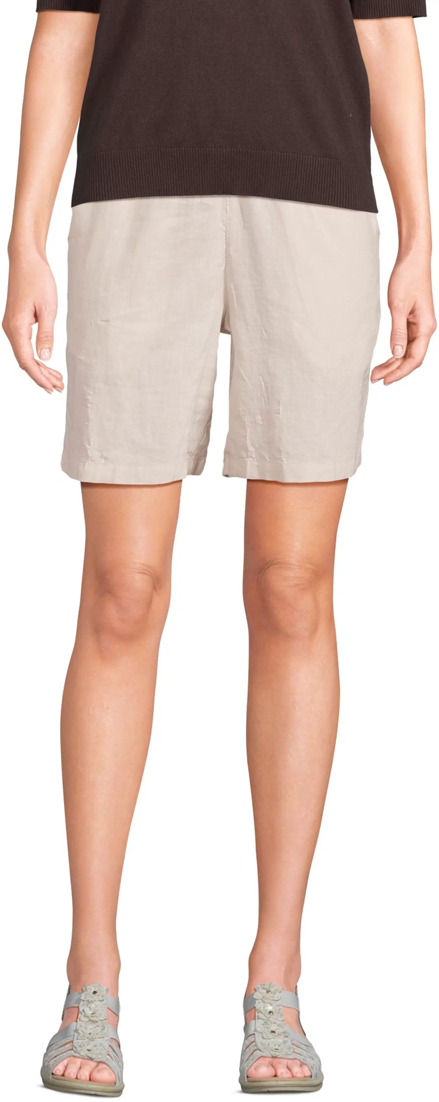 London Fog pellavasekoiteshortsit 222L261706 - irish cream - 1