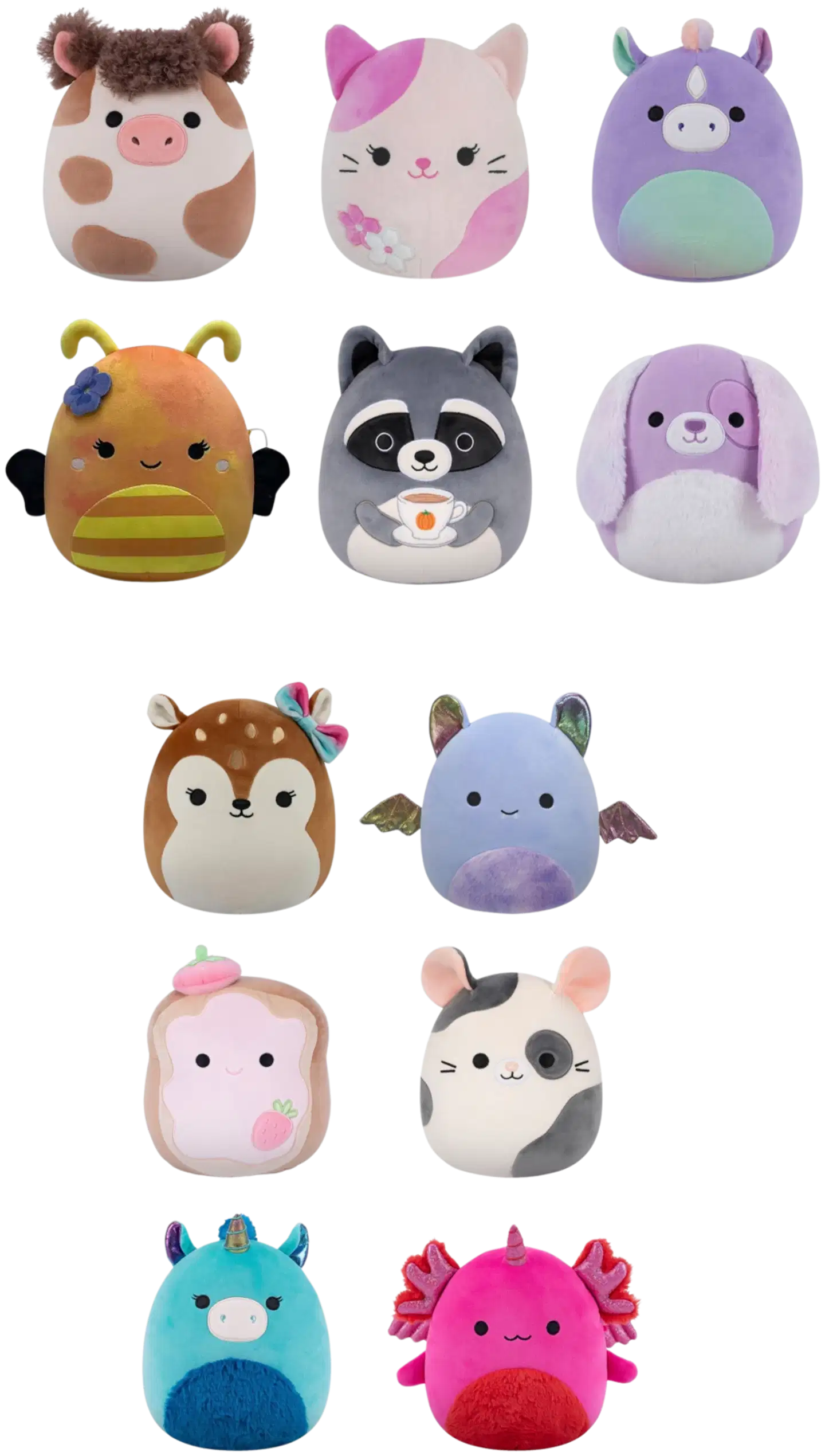 Squishmallows 19 cm pehmo A2 ja B2 - 1