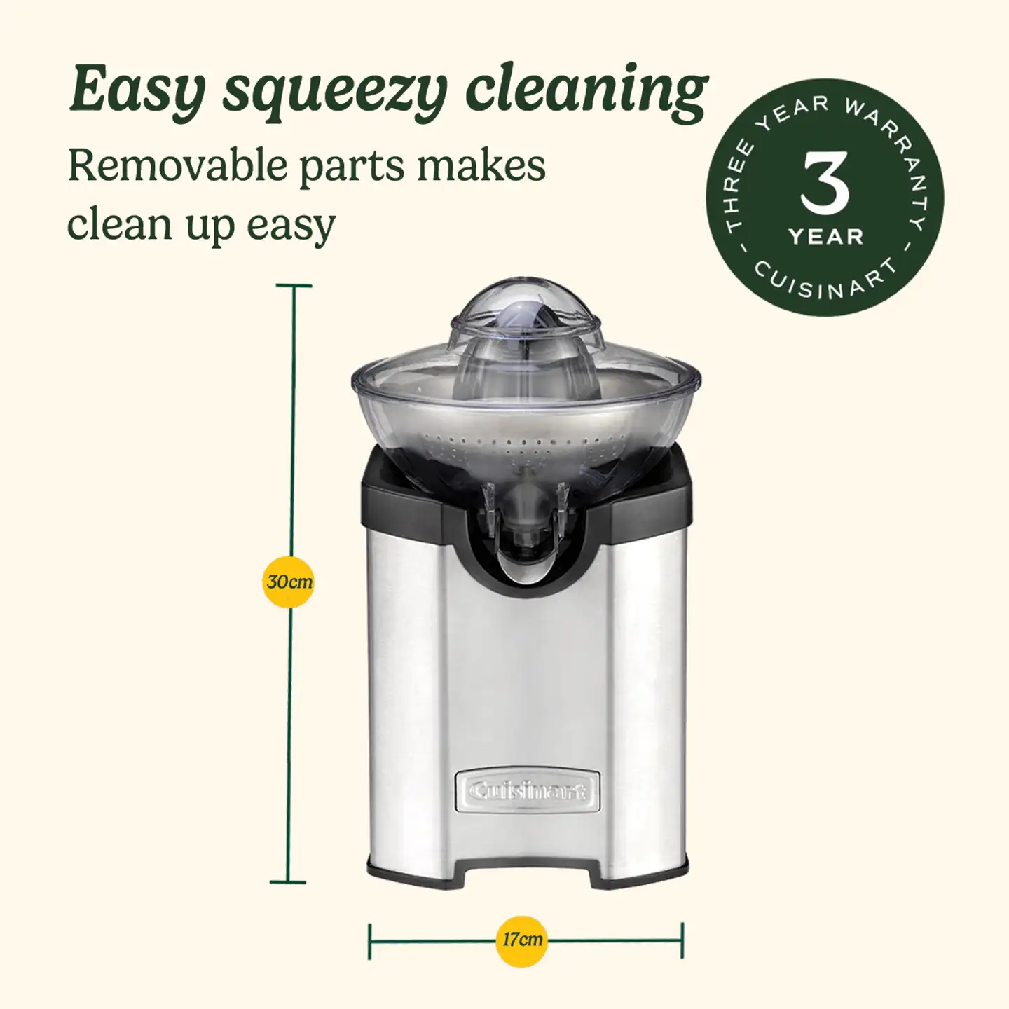 Cuisinart mehupuristin CCJ210E - 6