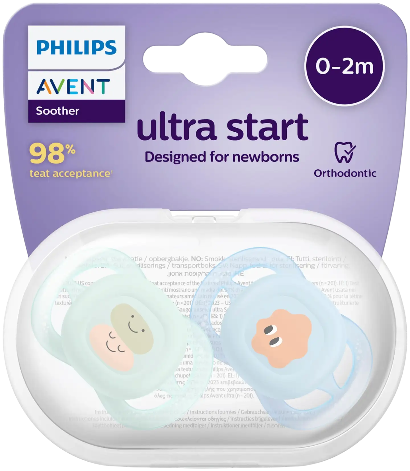 Philips Avent Ultra Air Start tutti 0-2kk, 2 kpl - 4