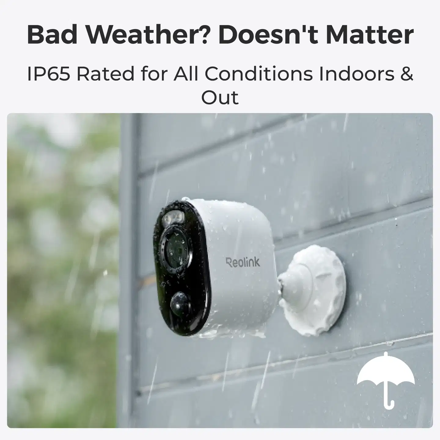 Reolink Argus 3E akkukamera ulkona/sisällä valkoinen - 4
