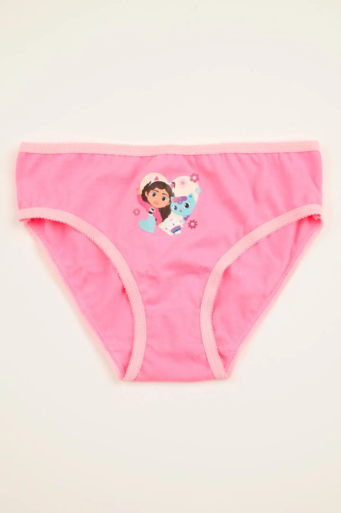 Gabby's Dollhouse -alushousut 3-pack lapsille - Pinkki - 3