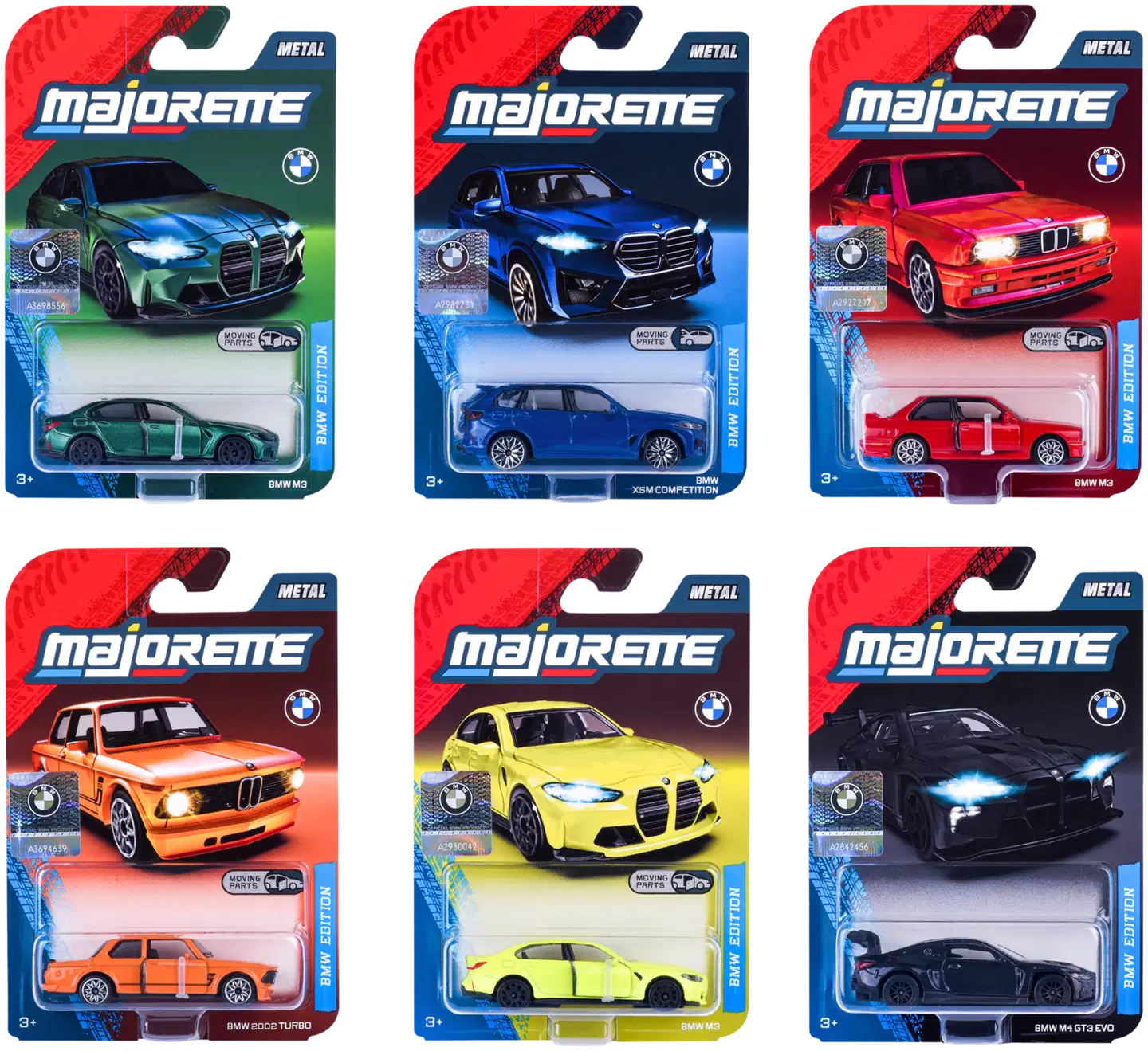 Majorette - BMW Premium auto 1:64, 7,5 cm, die-cast, useita erilaisia, myydään yksittäin - 4
