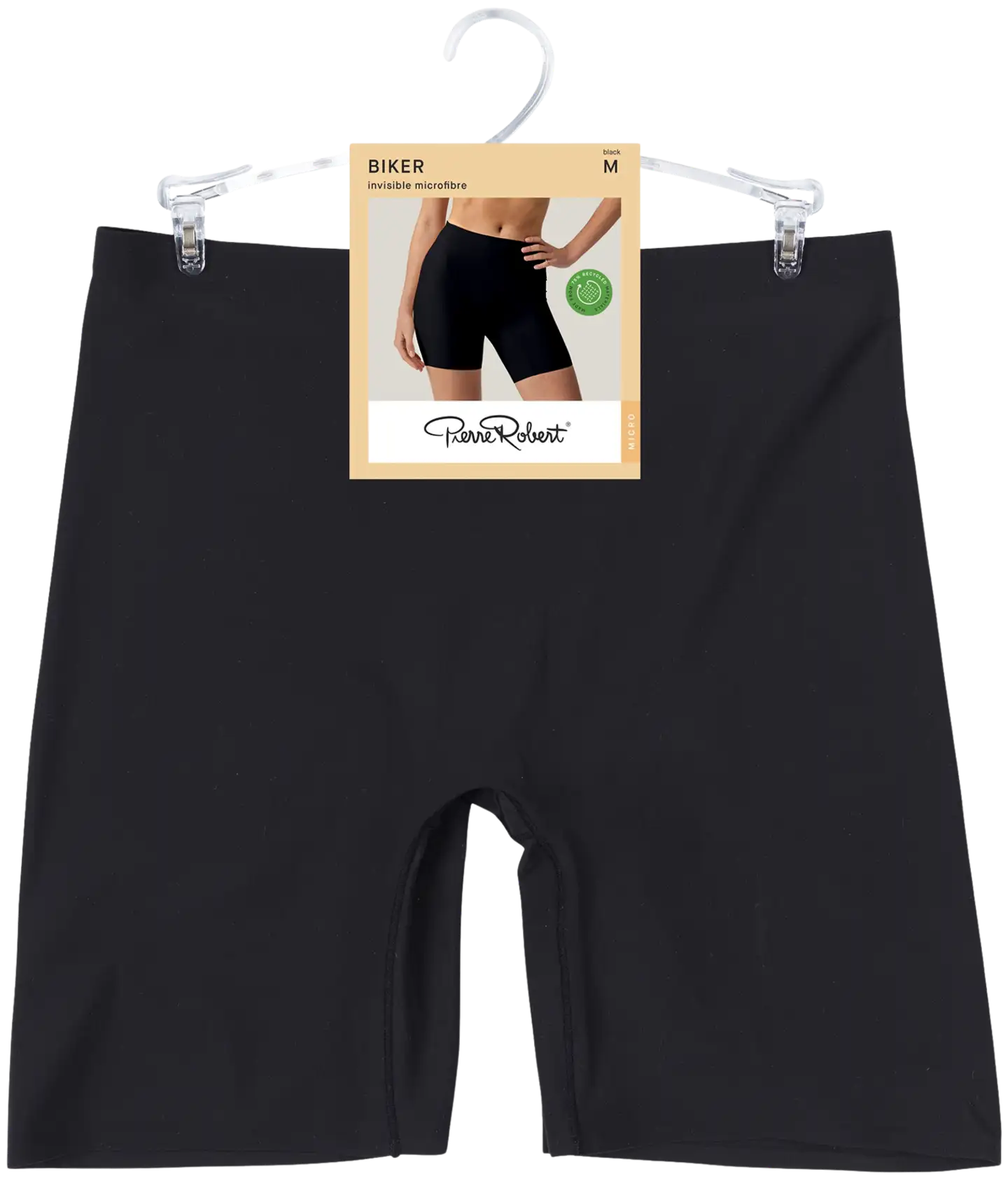 Pierre Robert naisten mikrokuitu Biker shortsit - BLACK - 3
