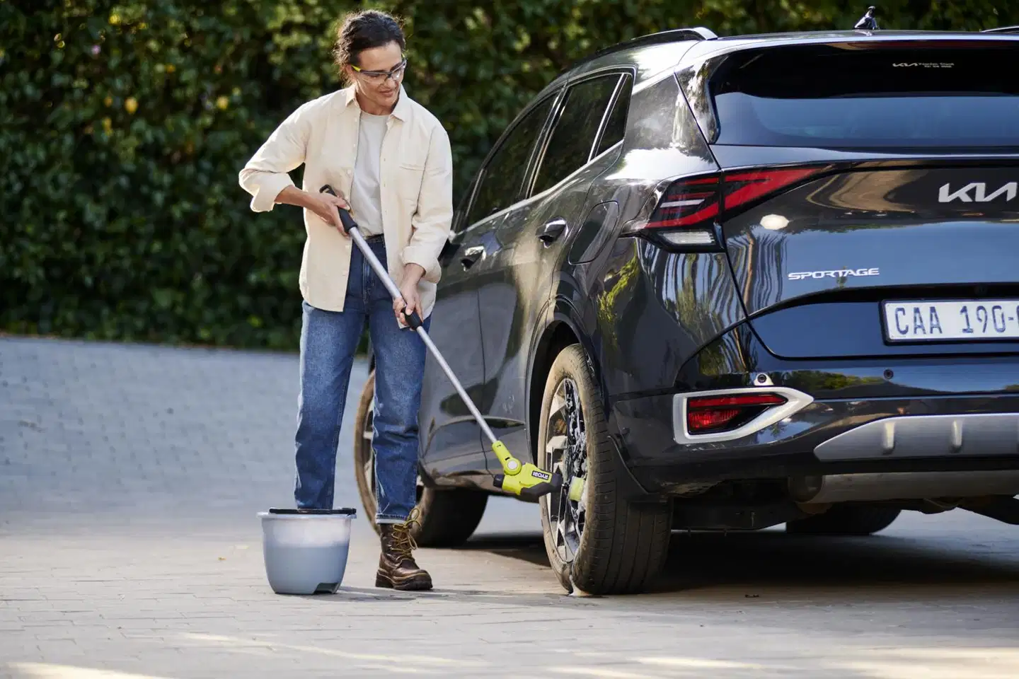 Ryobi 4V pesuharja teleskooppivarrella RTS4-0 - 9