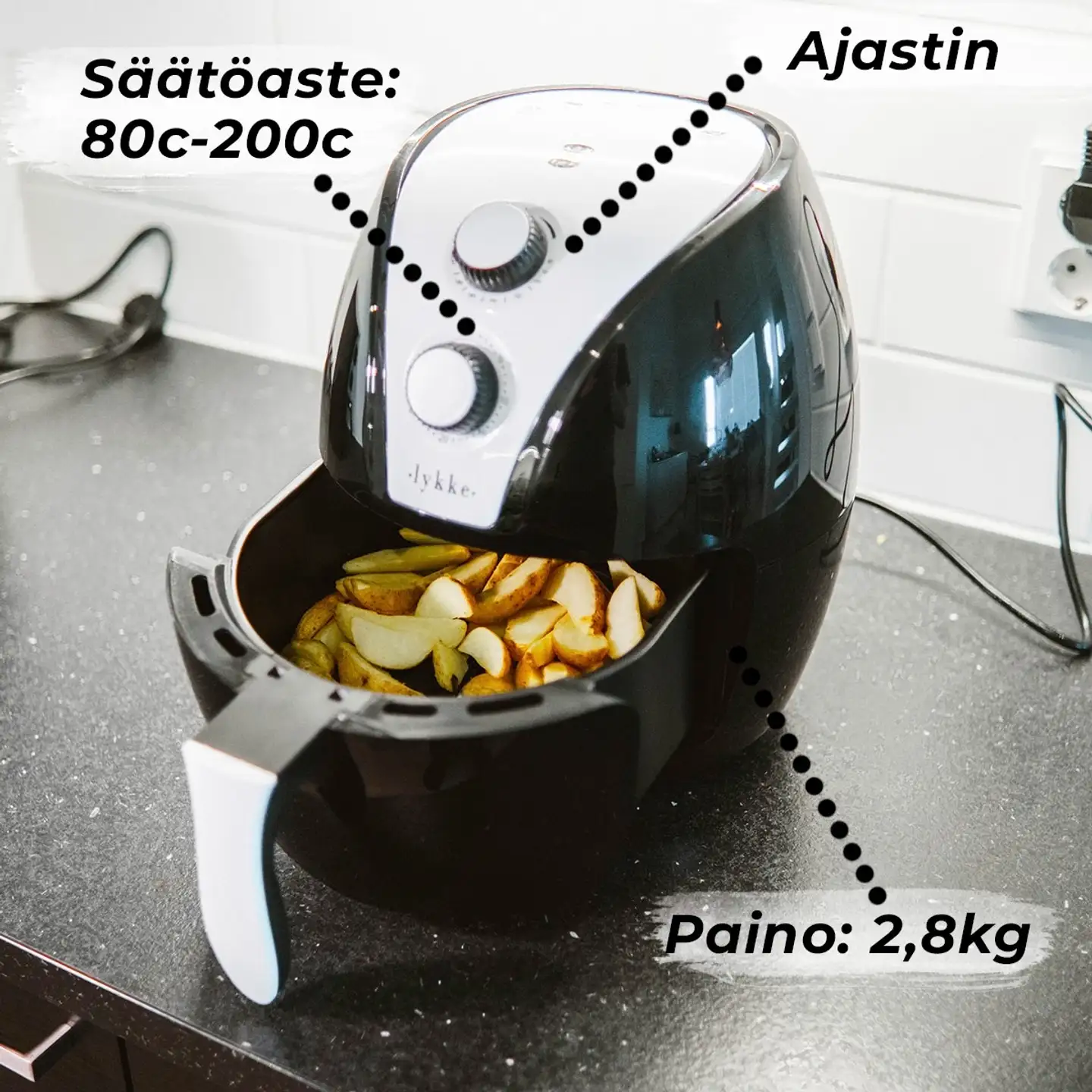 Lykke Airfryer Classic L - 5