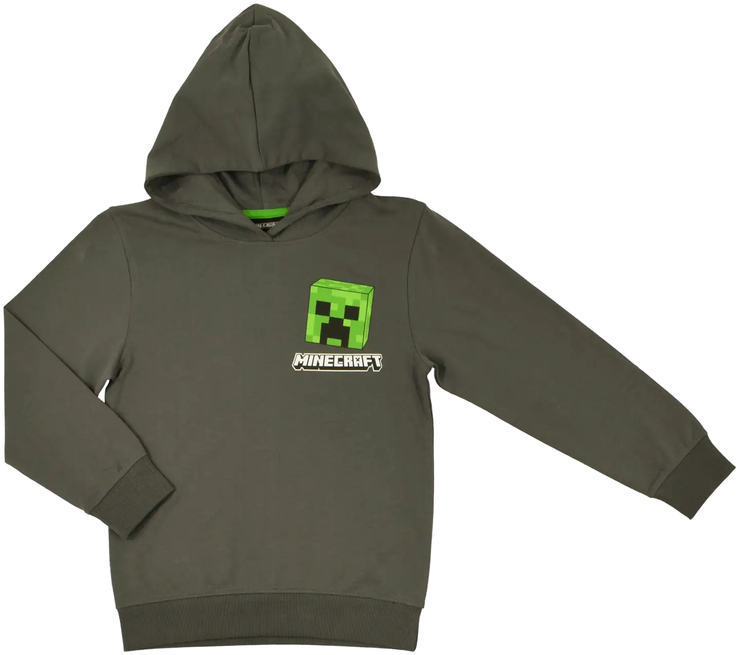 Minecraft lasten huppari - Tummanharmaa