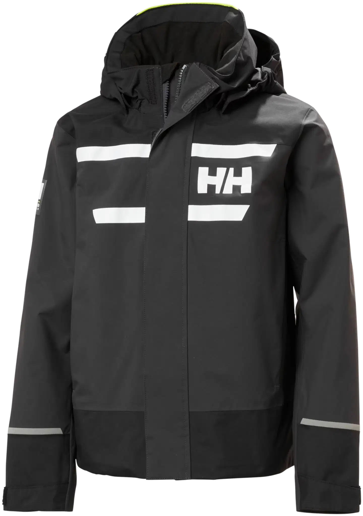 Helly Hansen nuorten kuoritakki JR Salt Port 2.0  41694 - ebony - 1