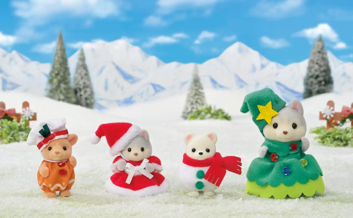 Sylvanian Families joulusetti - 2