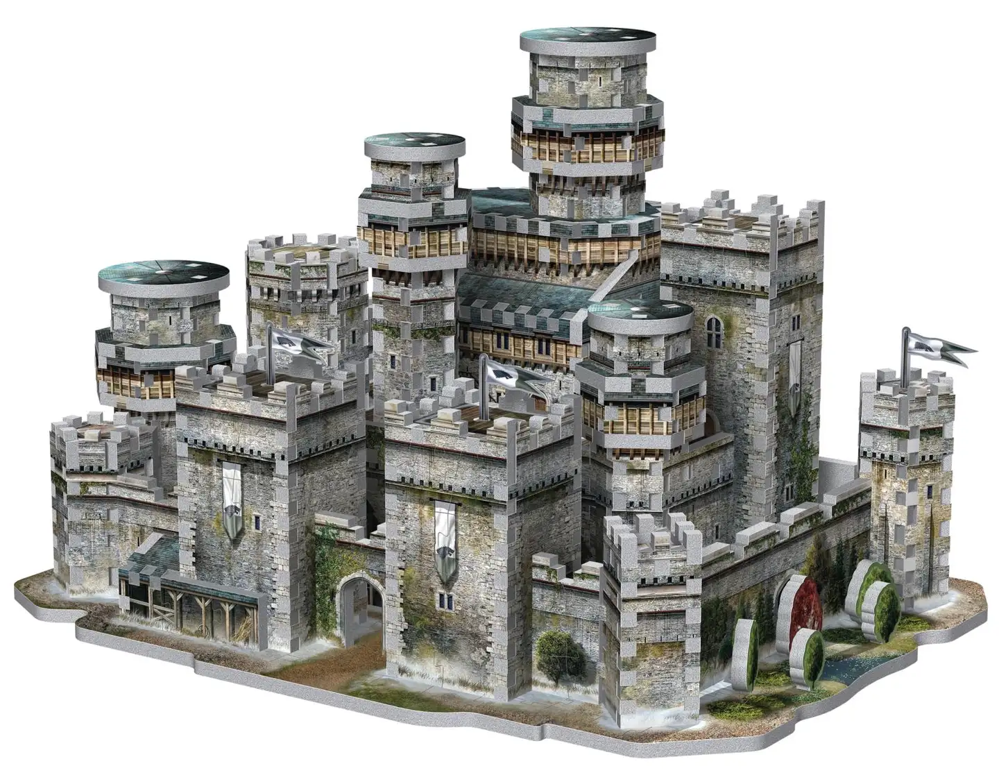 Wrebbit Game of Thrones Winterfell 3D-palapeli - 3