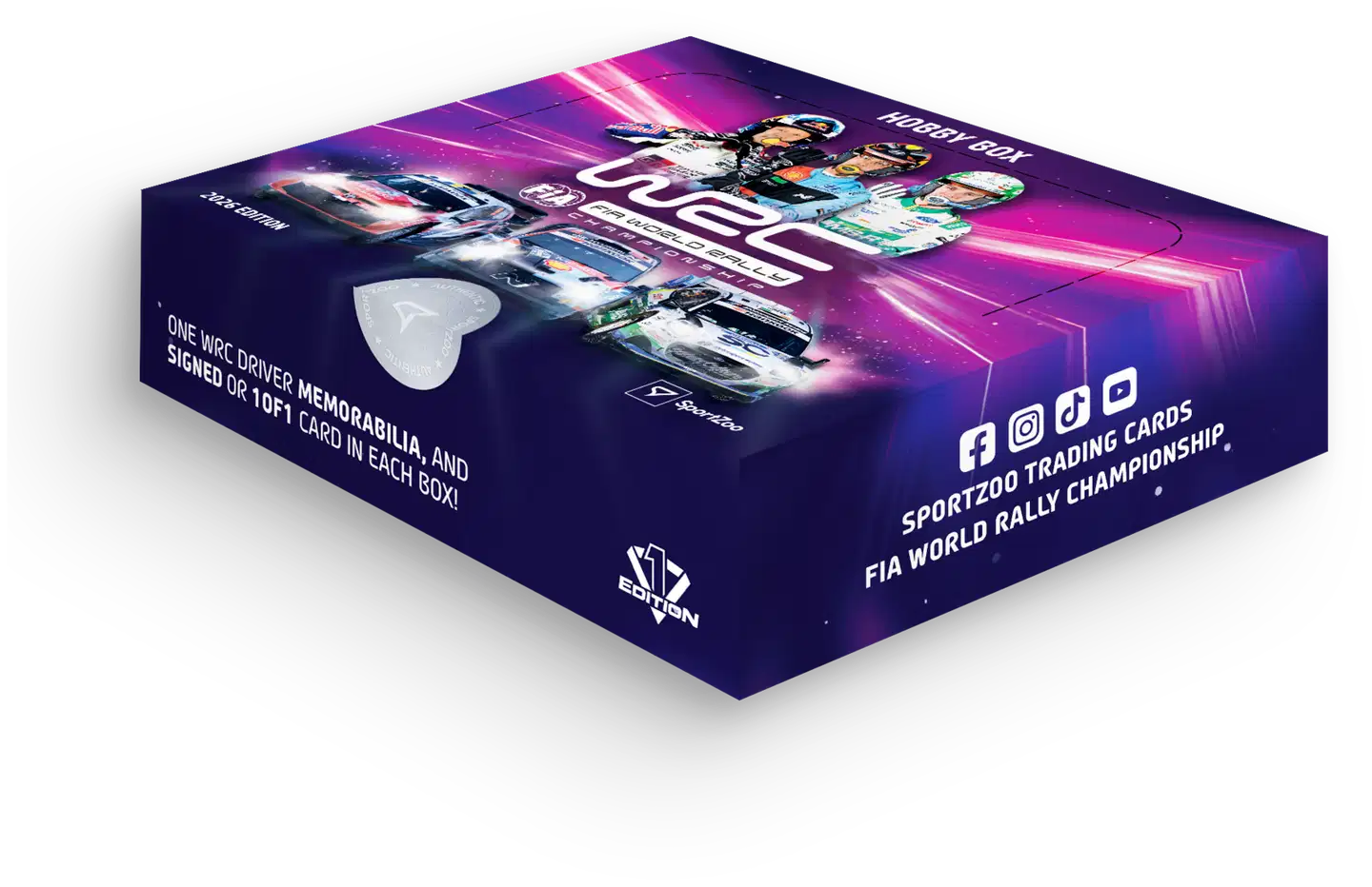 FIA WRC keräilykortit 25/26 Hobby Pack - 2