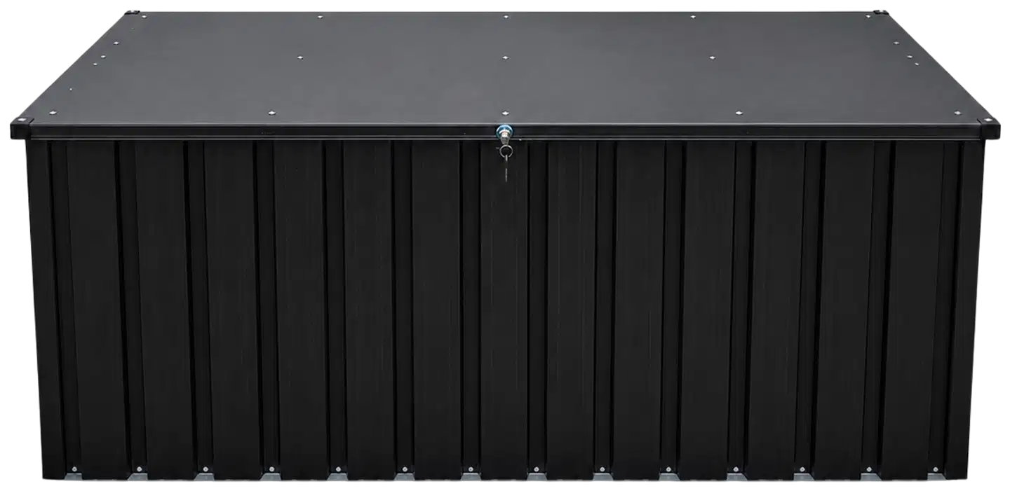 Fornorth säilytyslaatikko ulos 172x78x73cm 814l, musta - 6