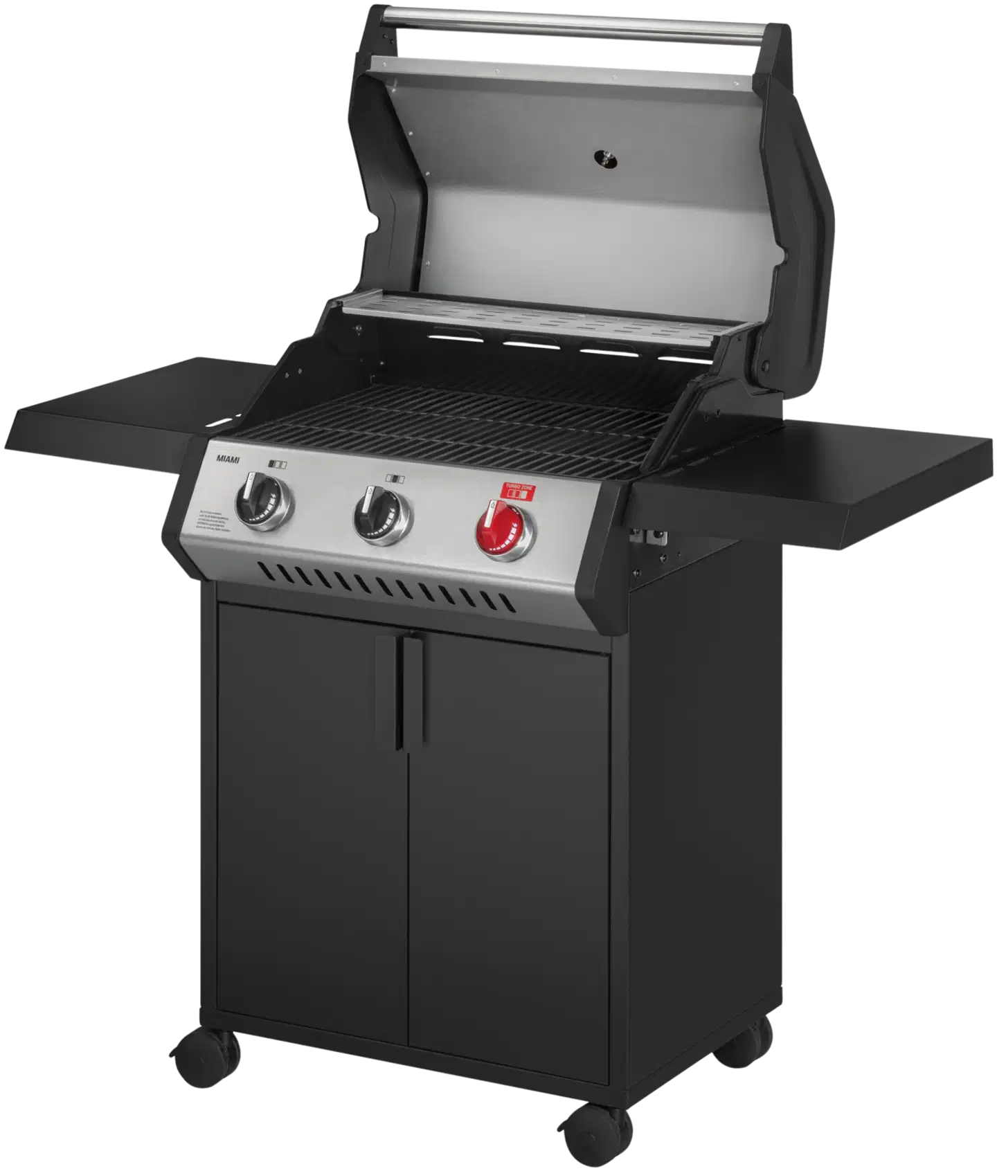 Enders kaasugrilli Miami 3 Turbo Stainless - 2