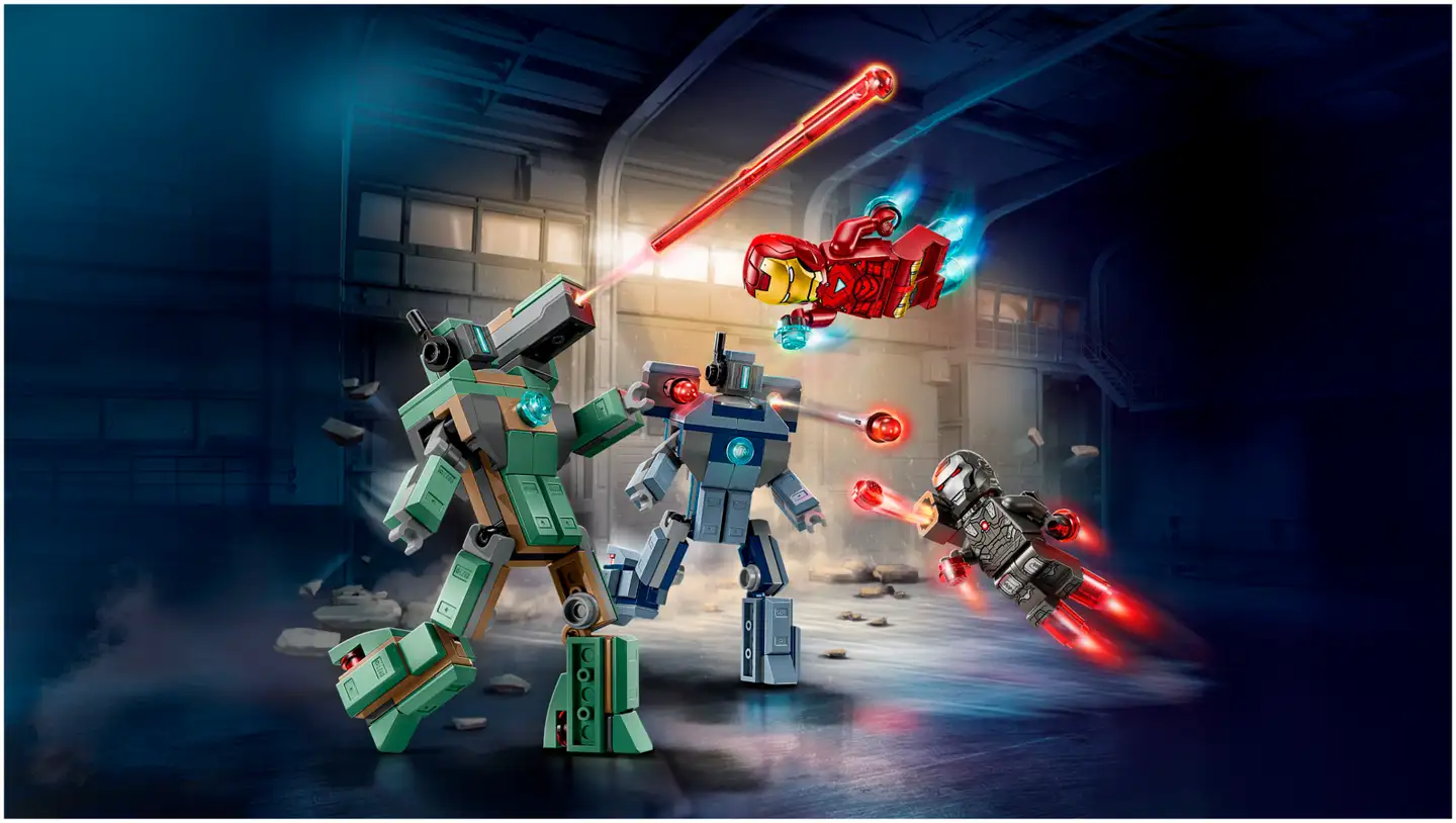 LEGO Super Heroes 76320 Iron Man ja Sotakone vastaan Hammer-dronet - 5