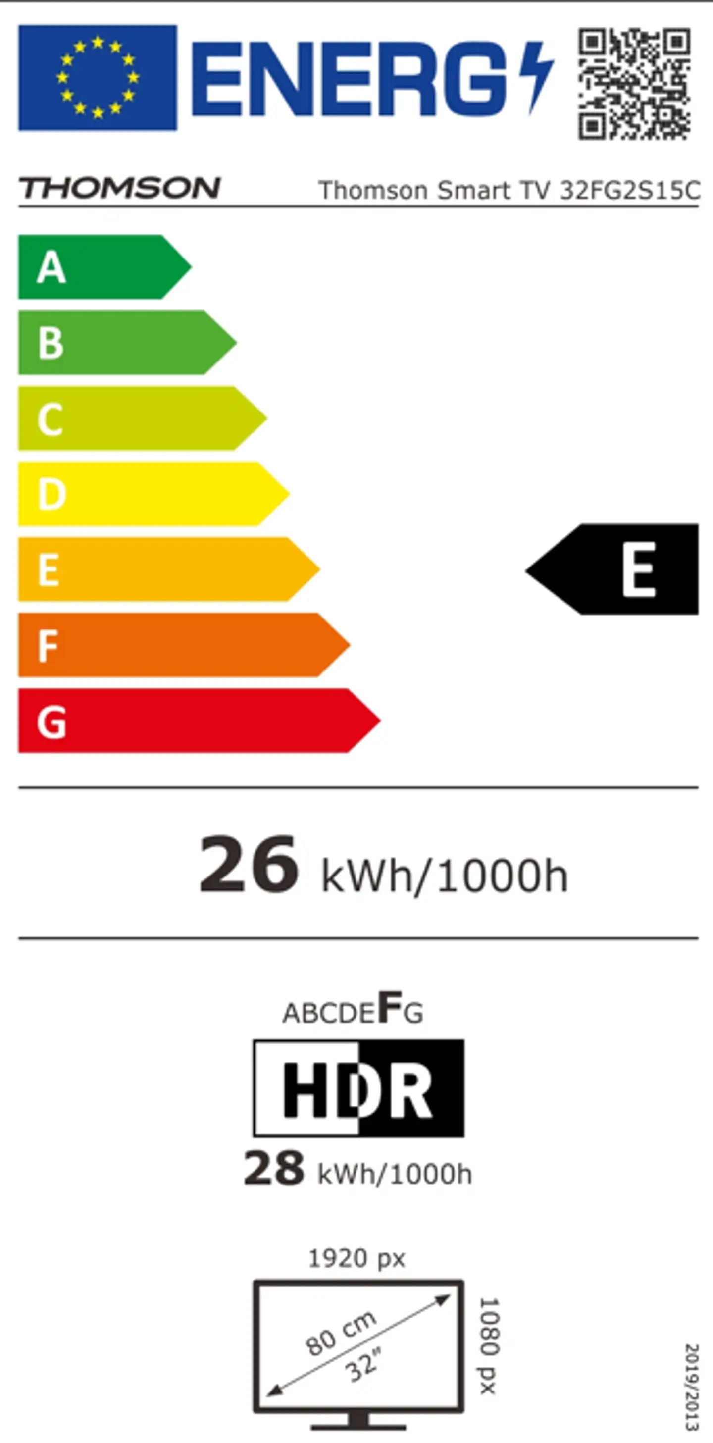 Thomson 32" Full HD Google TV 32FG2S15C mukana 12V virta-adapteri - 8