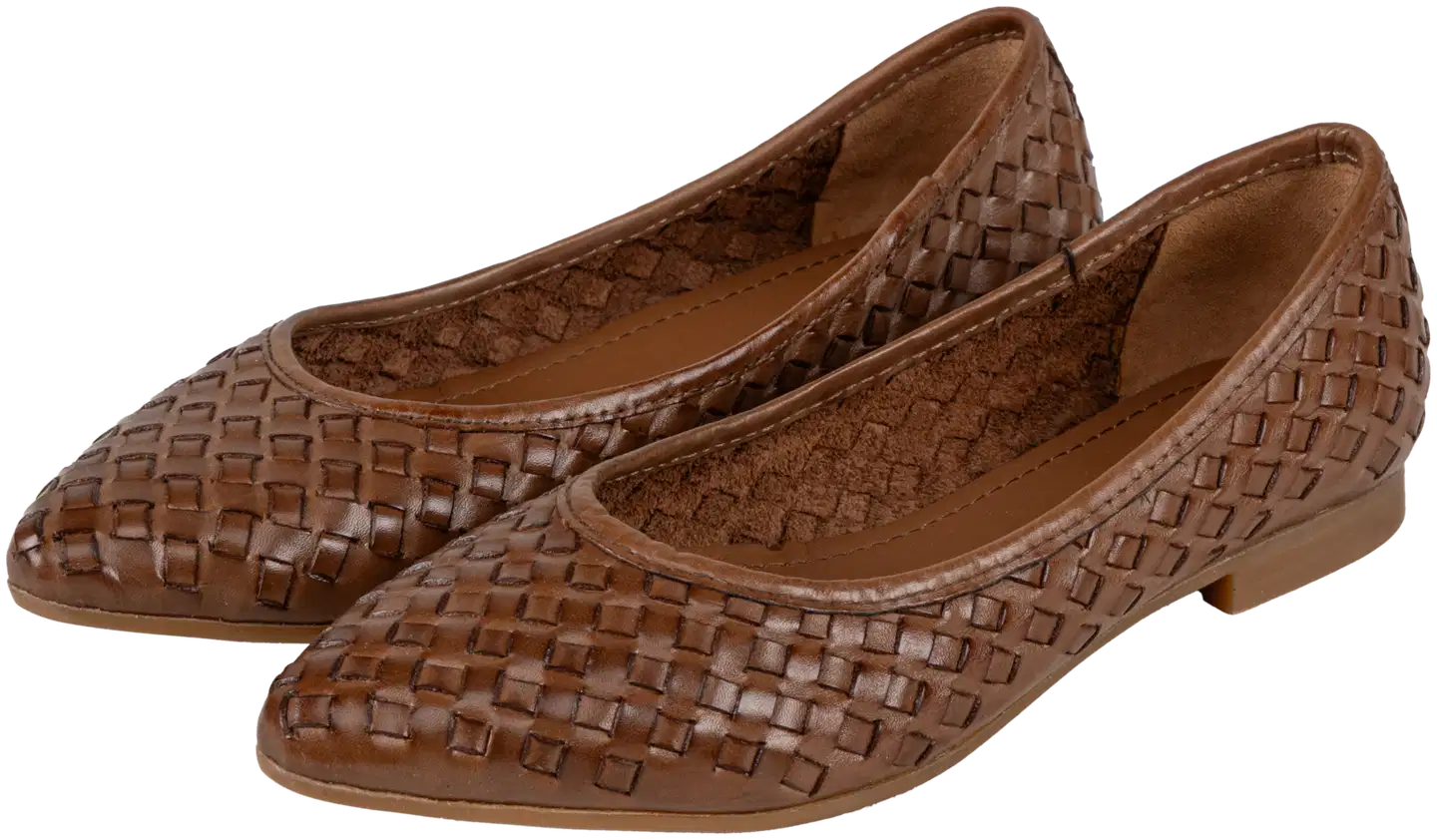 House naisten punosballerinat Julia UB30-5102 - Tan - 1