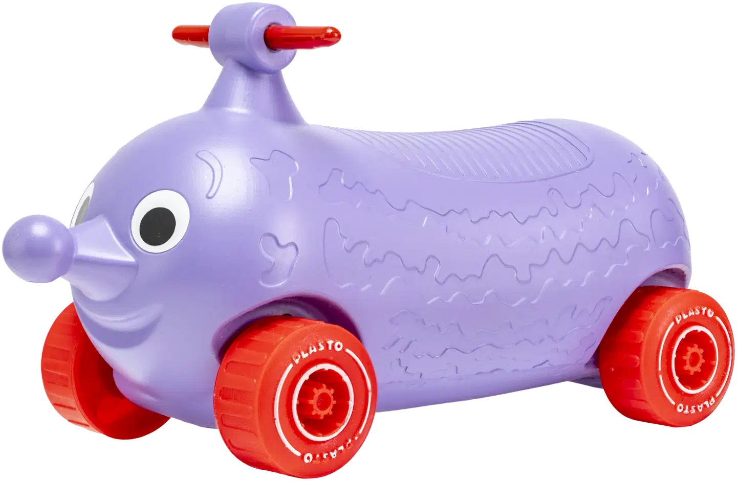 Plasto kuueläin kurkkumaasta lila 19 cm - 1