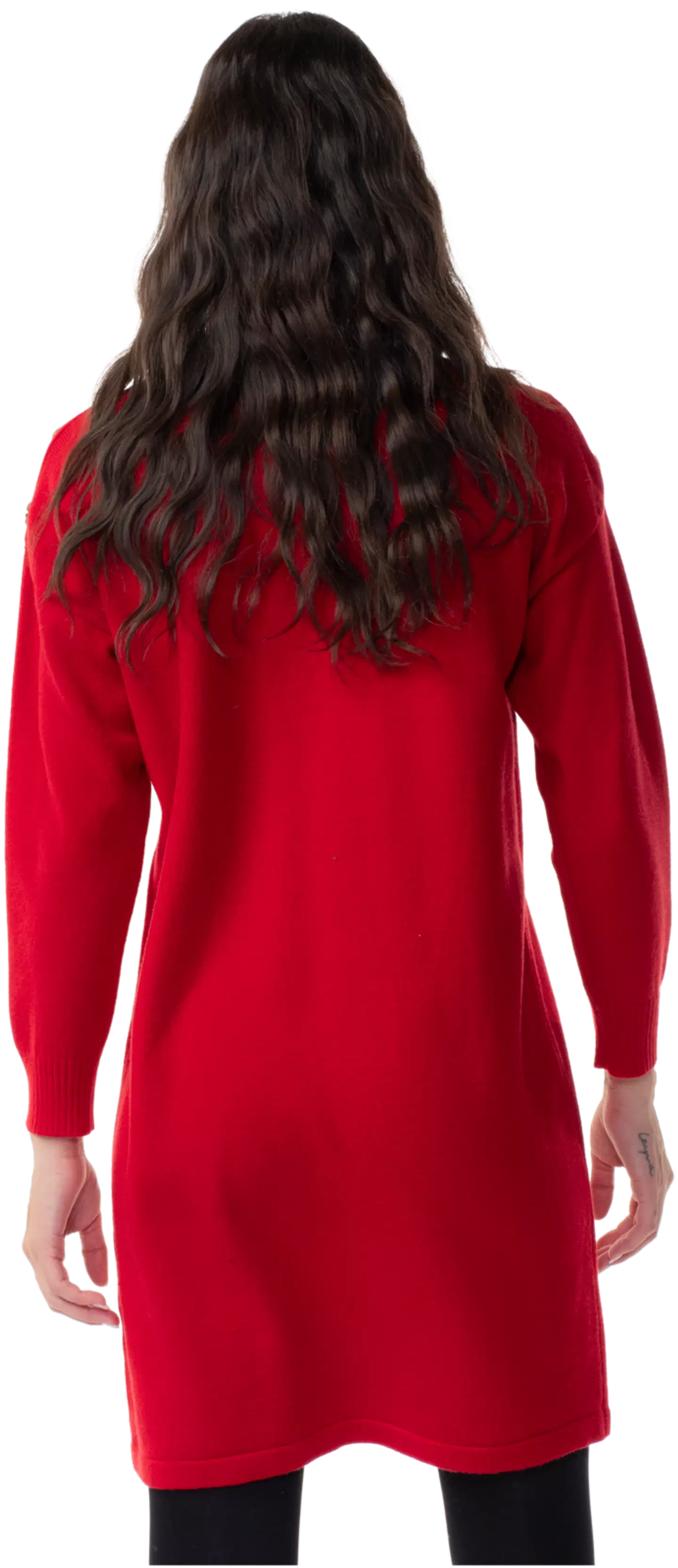 TEX naisten neule I291477 - RED - 3