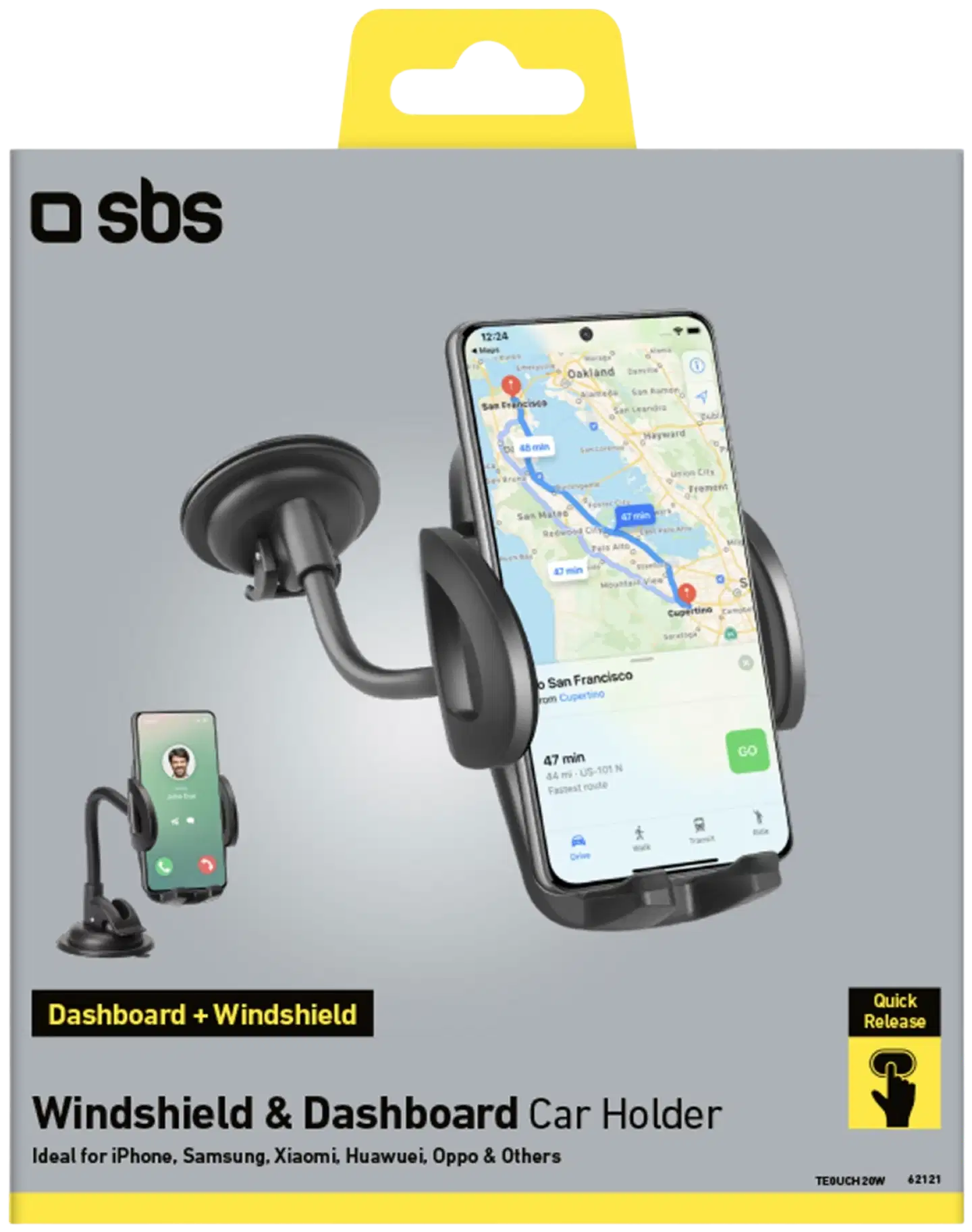 SBS autoteline kojelautaan ja tuulilasiin - 2