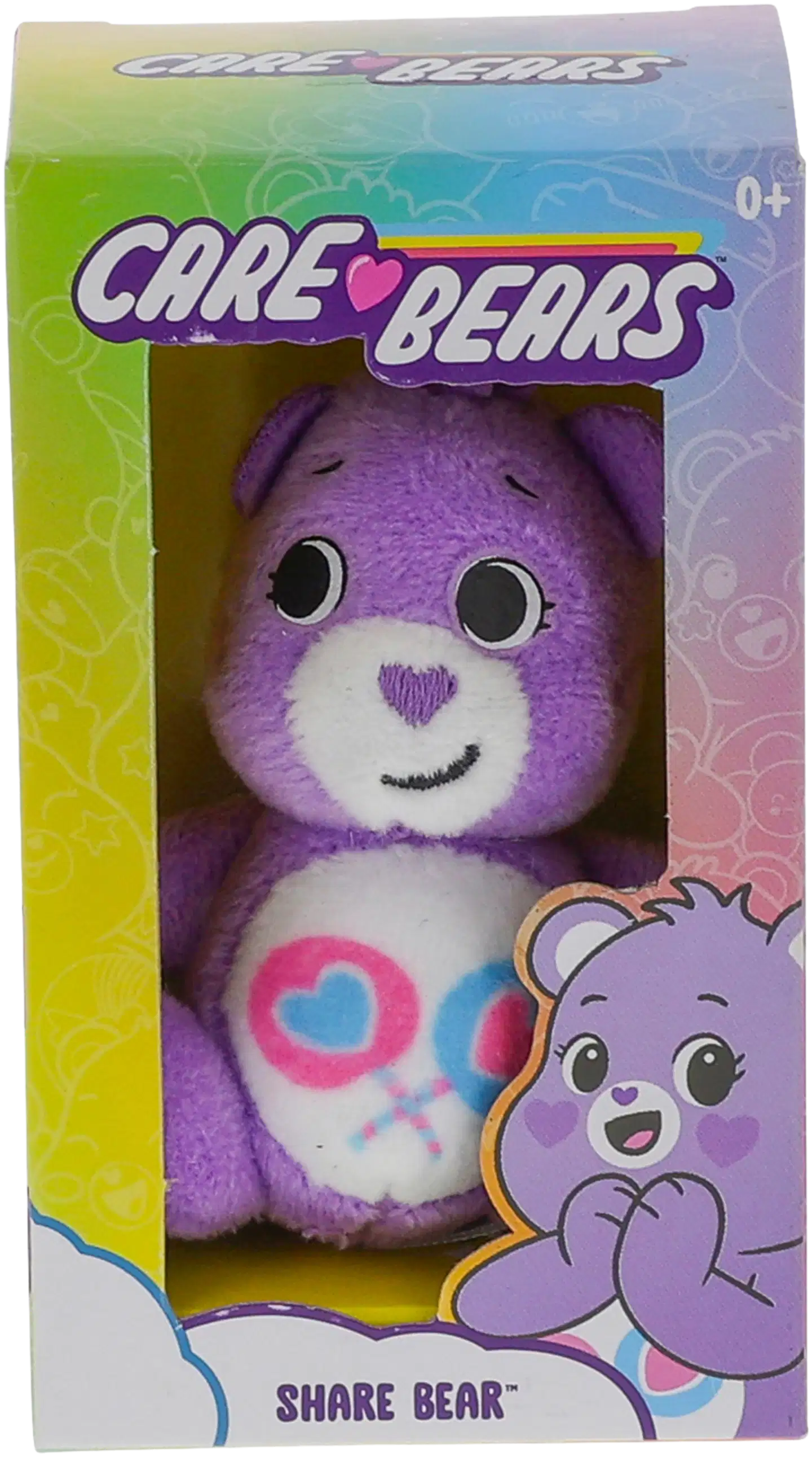 Simba Care Bears Halinallet, minipehmo, 7 cm, useita erilaisia, myydään yksittäin - 6