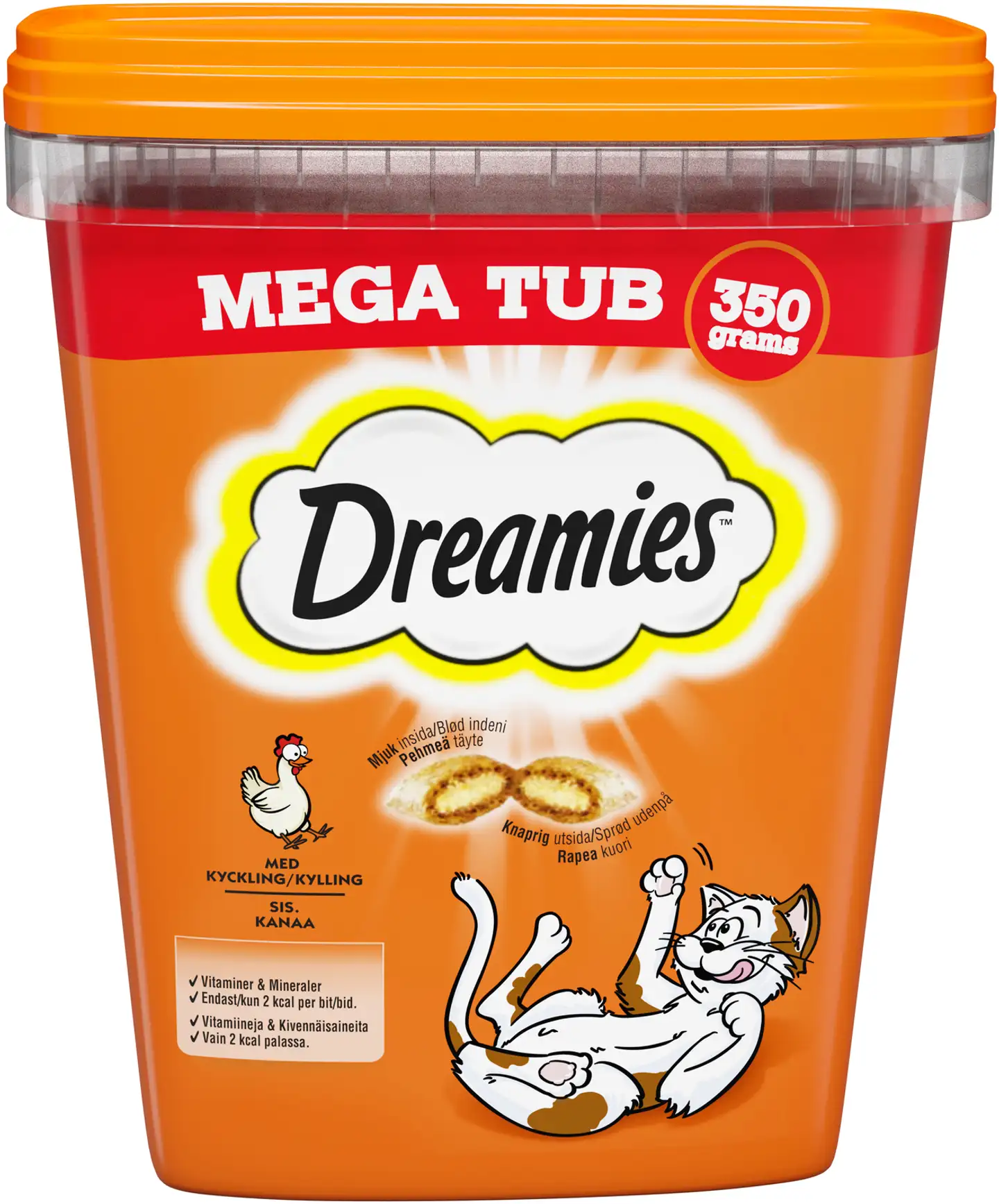 Dreamies MegaTub Kanaa 350g