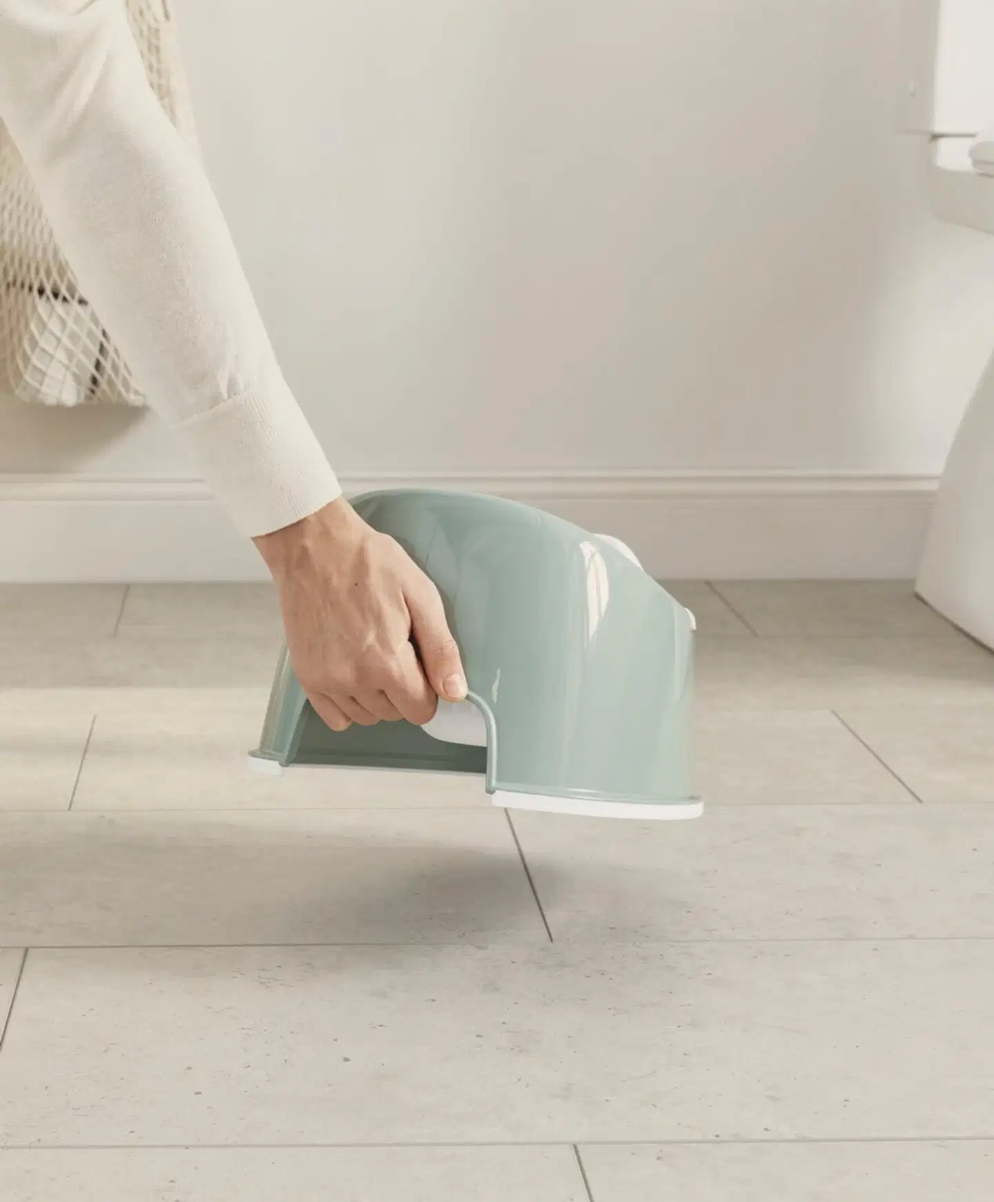 BabyBjörn smart potta - syvä vihreä/valkoinen - 7