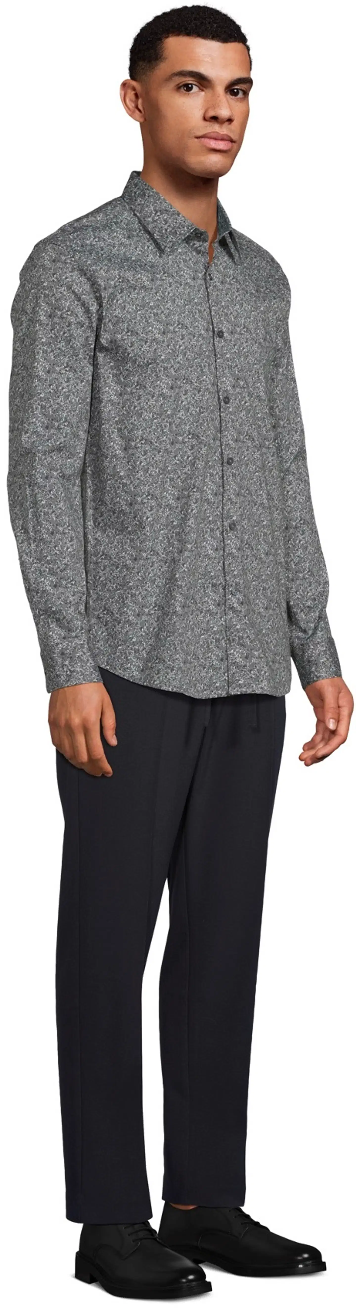 London Fog miesten kauluspaita 194L292615 - Smoky blue - 4